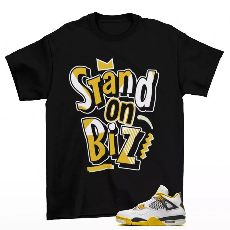Hustle Sneaker Shirt Made to Match Jordan 9 University Gold T-Shirt, Sneaker Match Tee