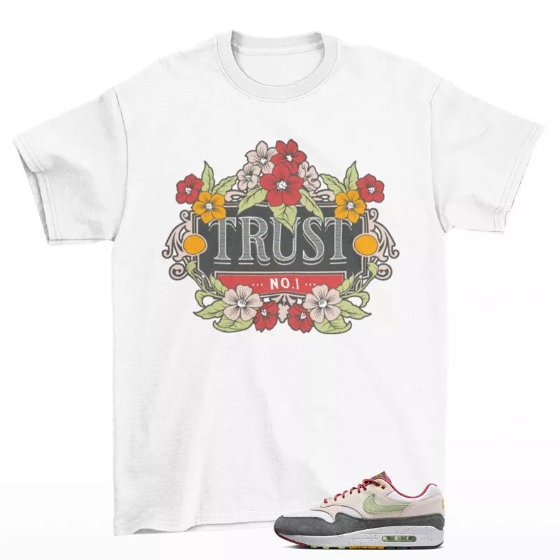 Goat T-Shirt in White and Black Made for Jordan 3 Cement Red "Chicago" T-Shirt, Sneaker Match Tee