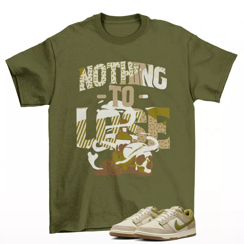 Hustle Custom Shirt Made to Match Jordan 4 Retro Taupe Haze T-Shirt, Sneaker Match Tee