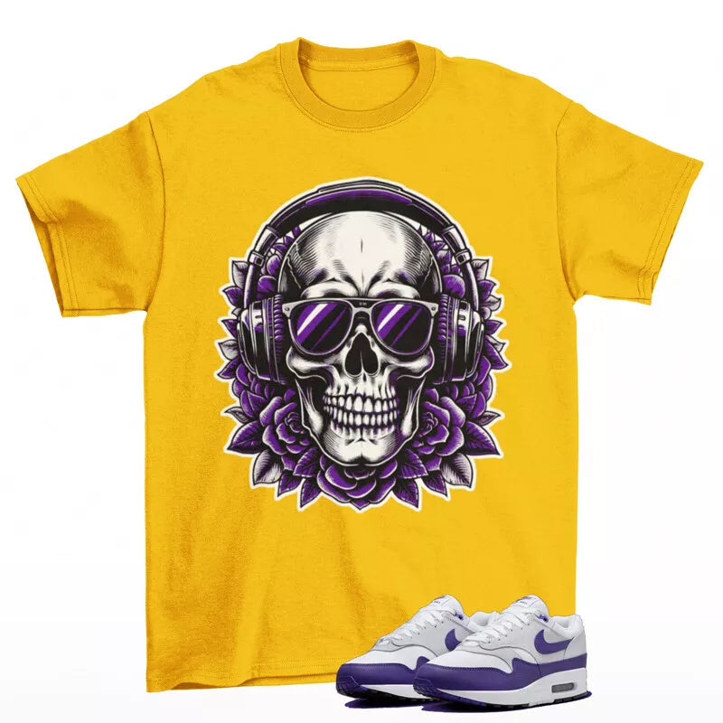 Money Talk Bear Unisex Shirt Made to Match Jordan 1s Mid Purple Black T-Shirt, Sneaker Match Tee