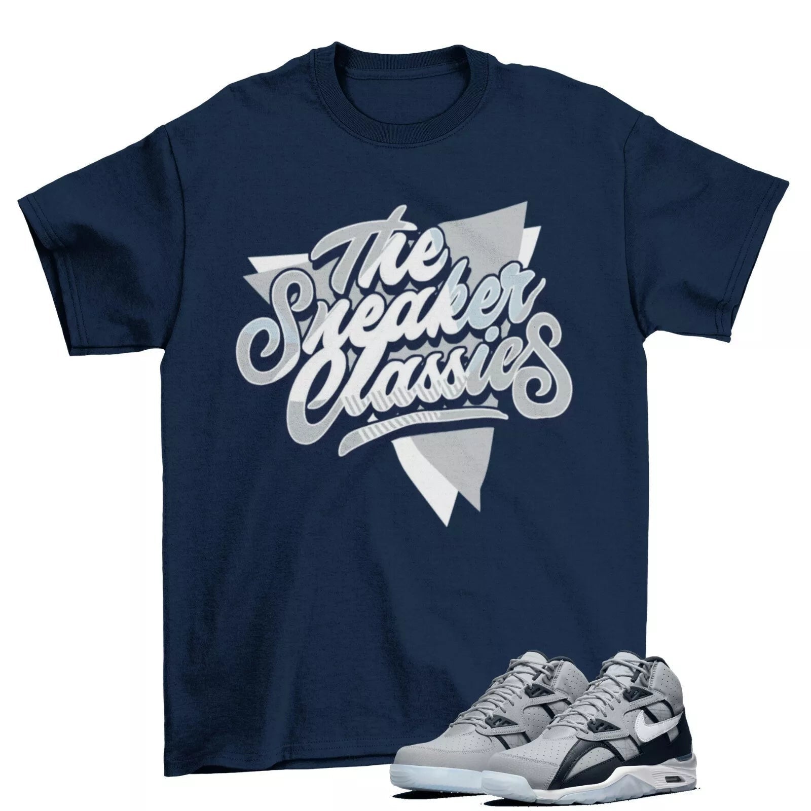 Hustle T-shirt Made To Match Jordan 3 Retro Midnight Navy T-Shirt, Sneaker Match Tee