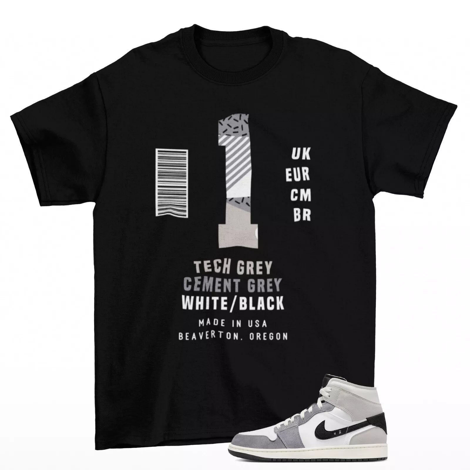 Hustle T-shirt Made To Match Jordan 3 Retro Midnight Navy T-Shirt, Sneaker Match Tee