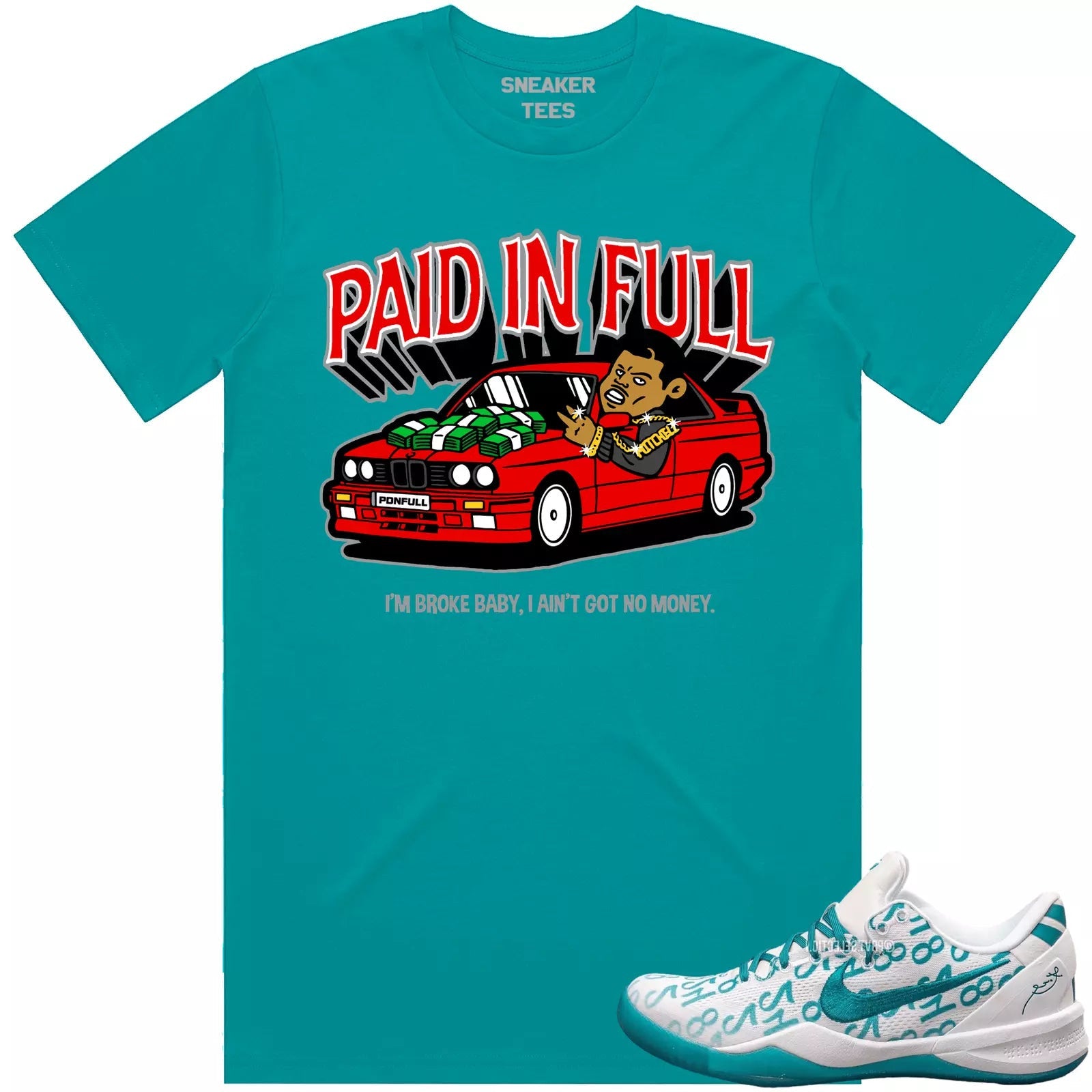 Blessed T-shirt Made To Match Jordan 3 Retro Midnight Navy T-Shirt, Sneaker Match Tee