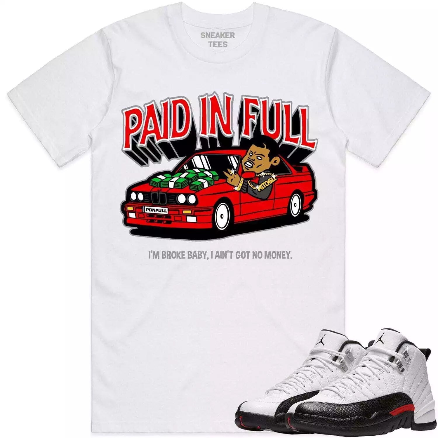 Kick Game Crazy Custom Sneaker Shirt Made to Match Jordan 9 T-Shirt, Sneaker Match Tee