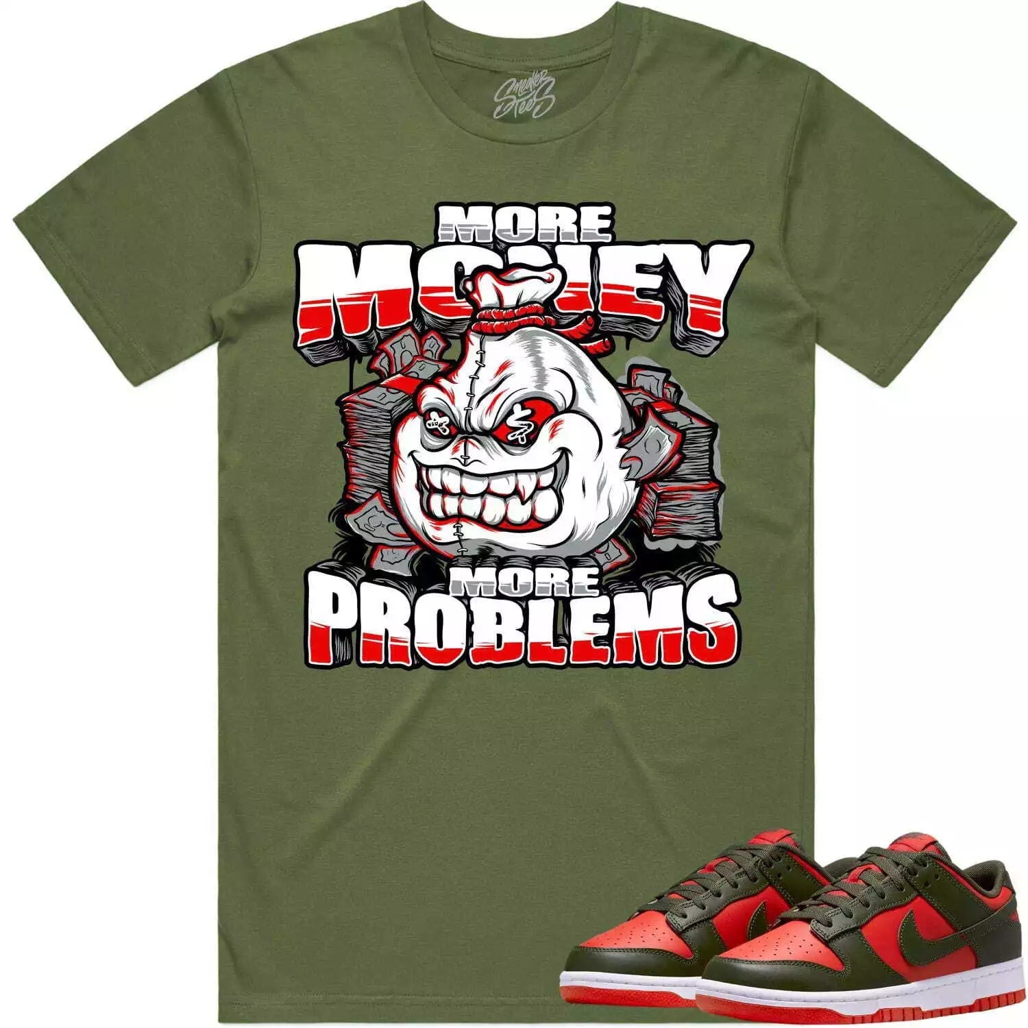 Custom Made to Match - Jordan 9 Retro Change The World T-Shirt - Money Talk BearMatching Outfits T-Shirt, Sneaker Match Tee