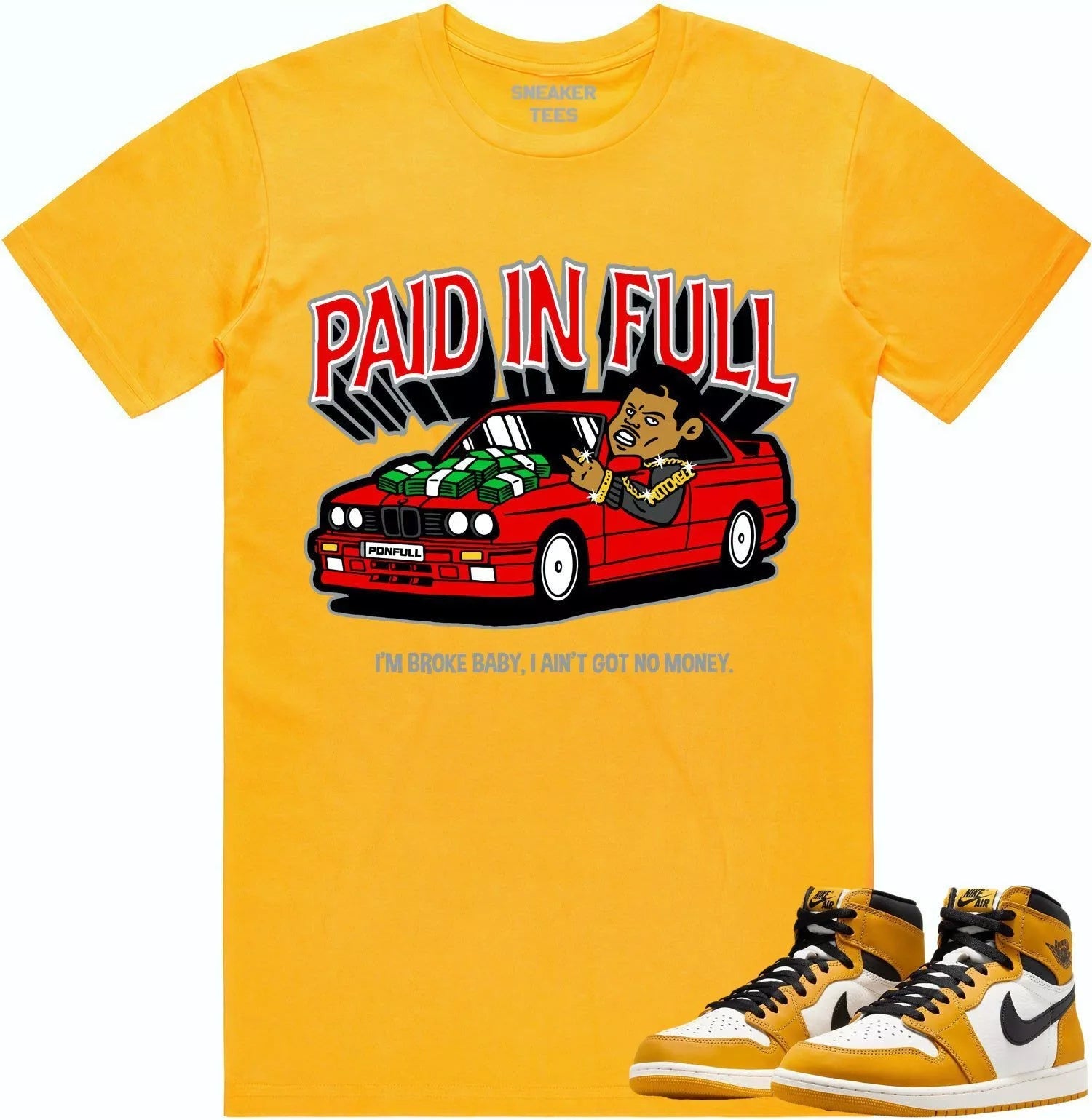 Stay Lit Custom Sneaker Shirt Made to Match Jordan 4 Retro T-Shirt, Sneaker Match Tee