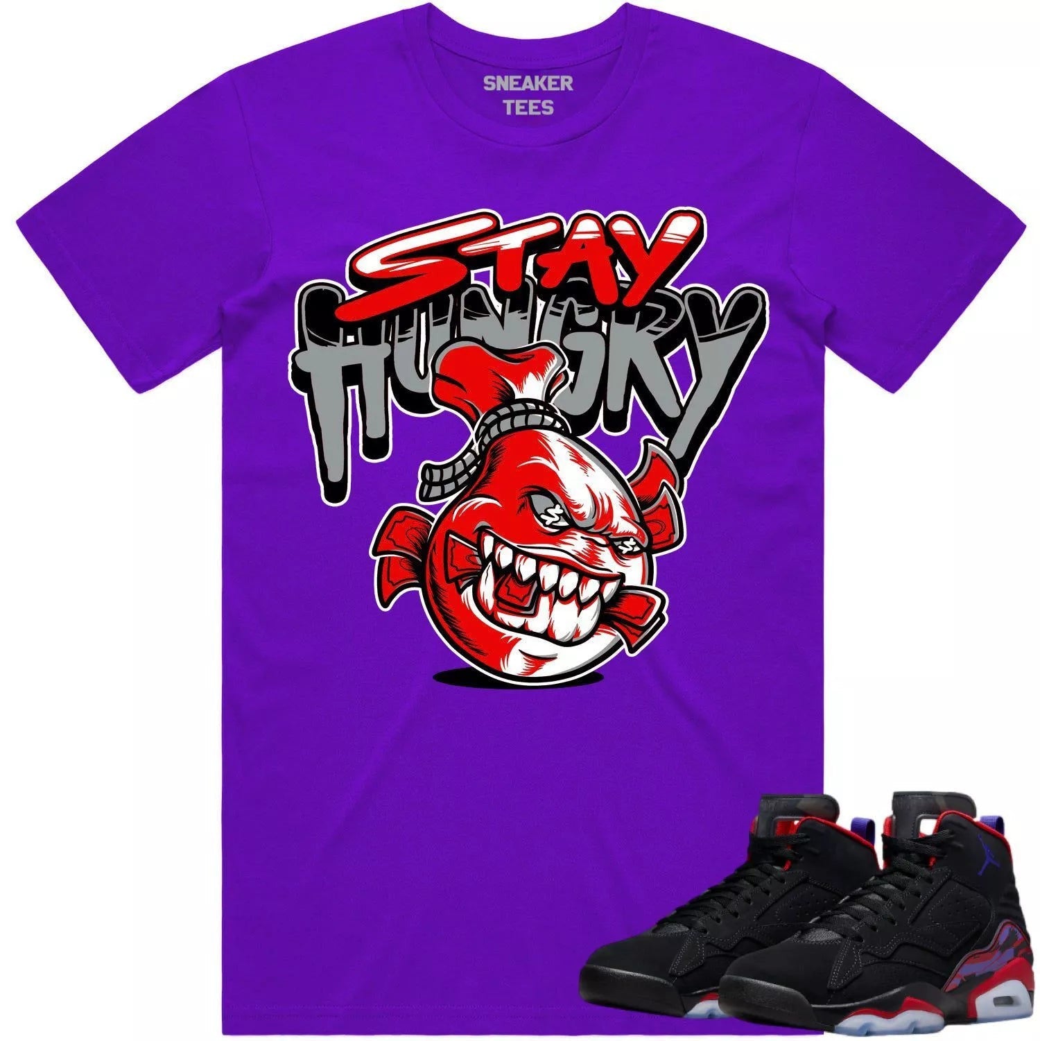 Stay True Sneaker Shirt Made for Foamposite One Blue Void Rugged Orange T-Shirt, Sneaker Match Tee
