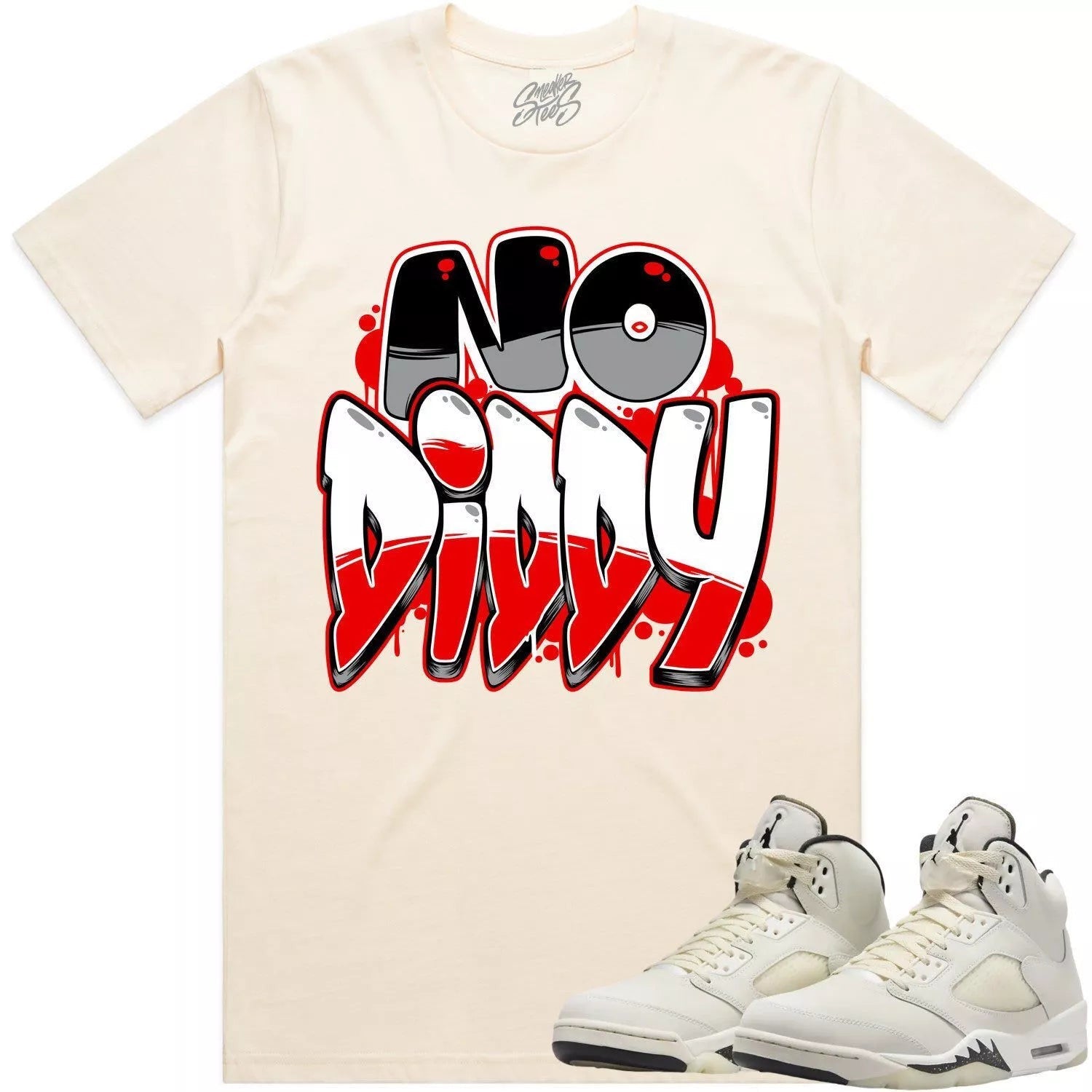 H For Hustle T-shirt Made To Match Jordan 4 Retro T-Shirt, Sneaker Match Tee