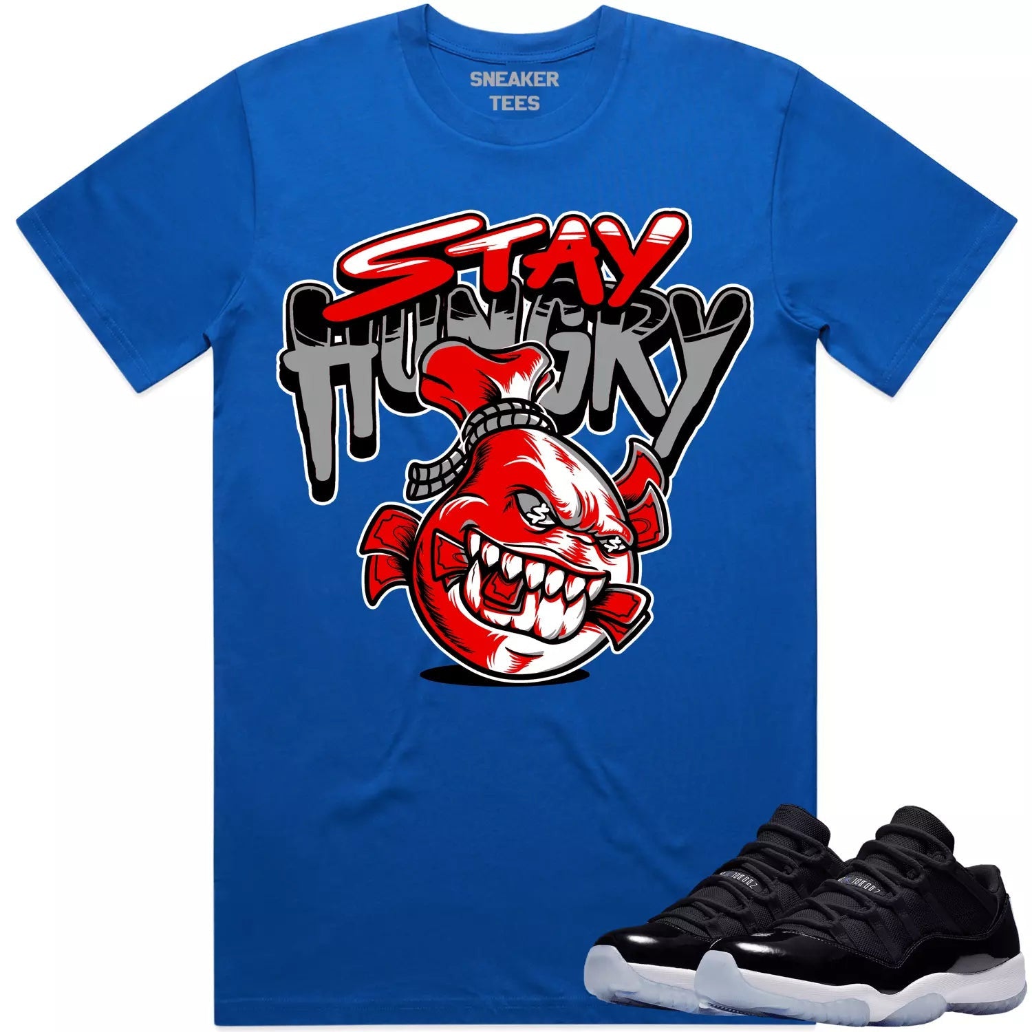 H For Hustle Custom Sneaker Shirt Made to Match Jordan 9 Gold T-Shirt, Sneaker Match Tee
