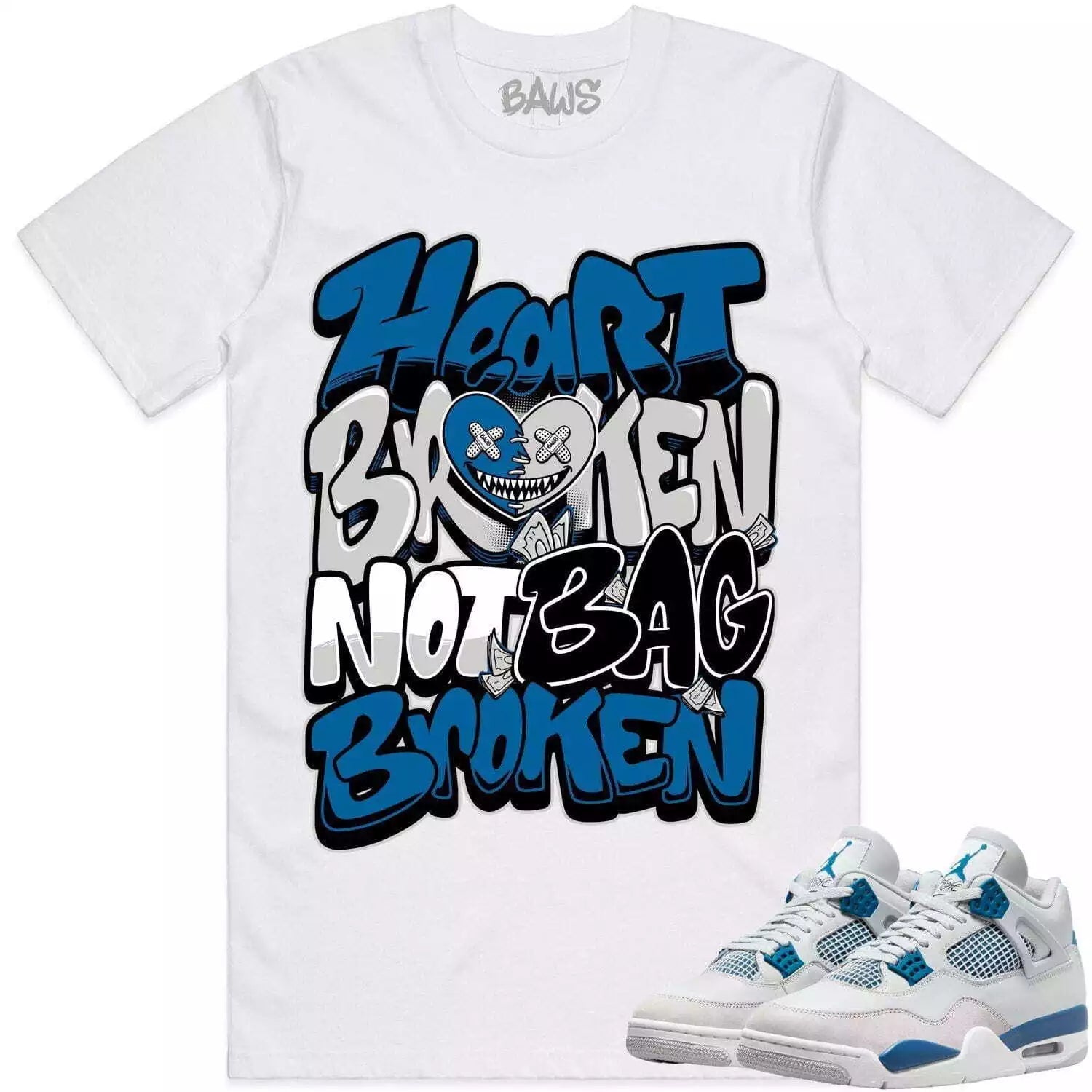 Money on My Mind Custom Shirt Made to Match Jordan 4 Retro Union Guava Ice T-Shirt, Sneaker Match Tee