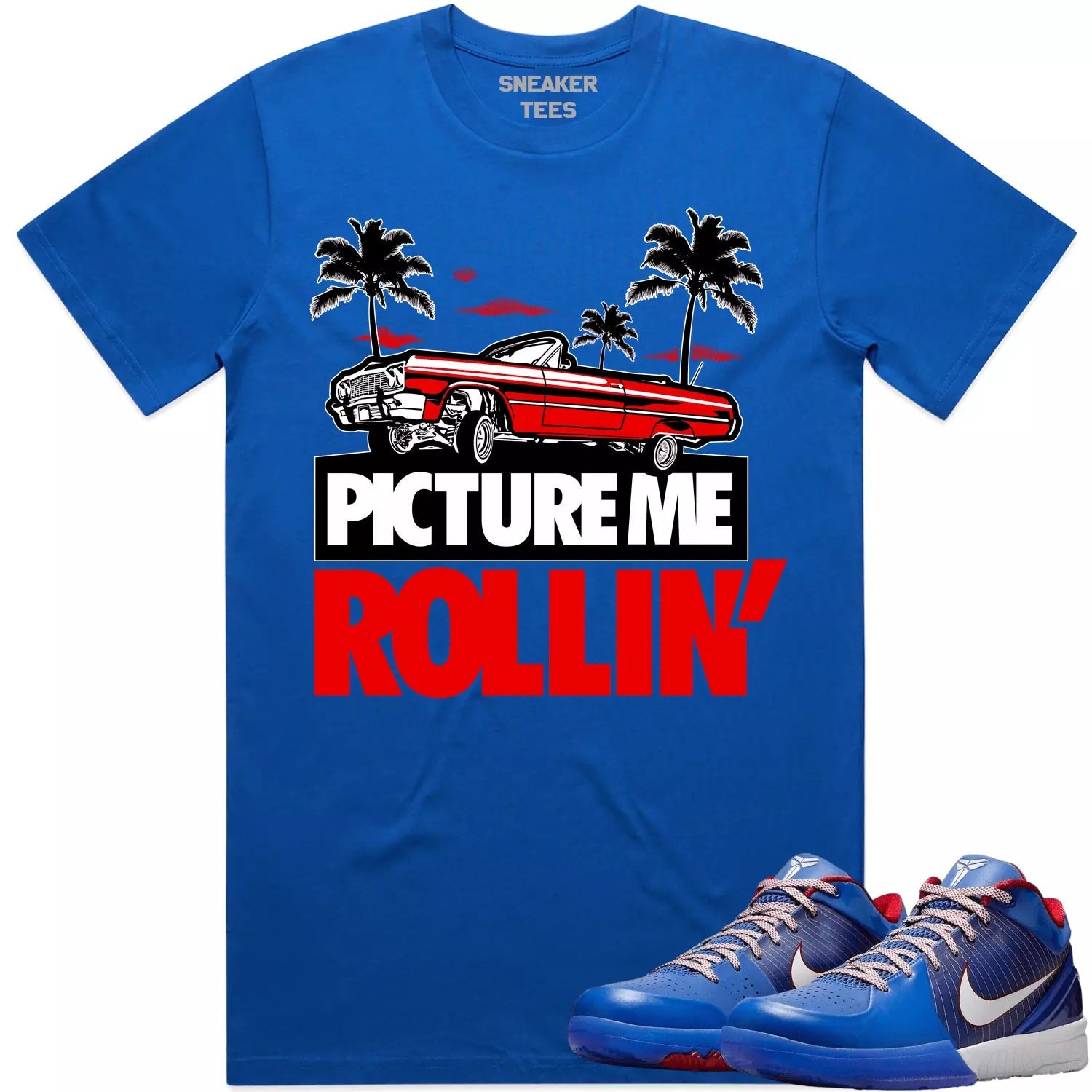 Trap Life T-shirt Made To Match Air Foamposite Pro Purple Camo 624041-012 T-Shirt, Sneaker Match Tee