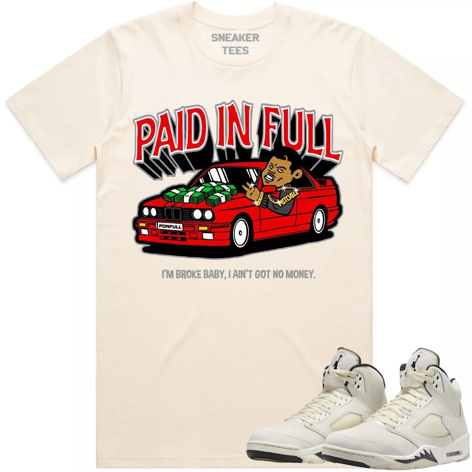 23 Drip Sneaker Shirt Made to Match Jordan 4s Infrared T-Shirt, Sneaker Match Tee