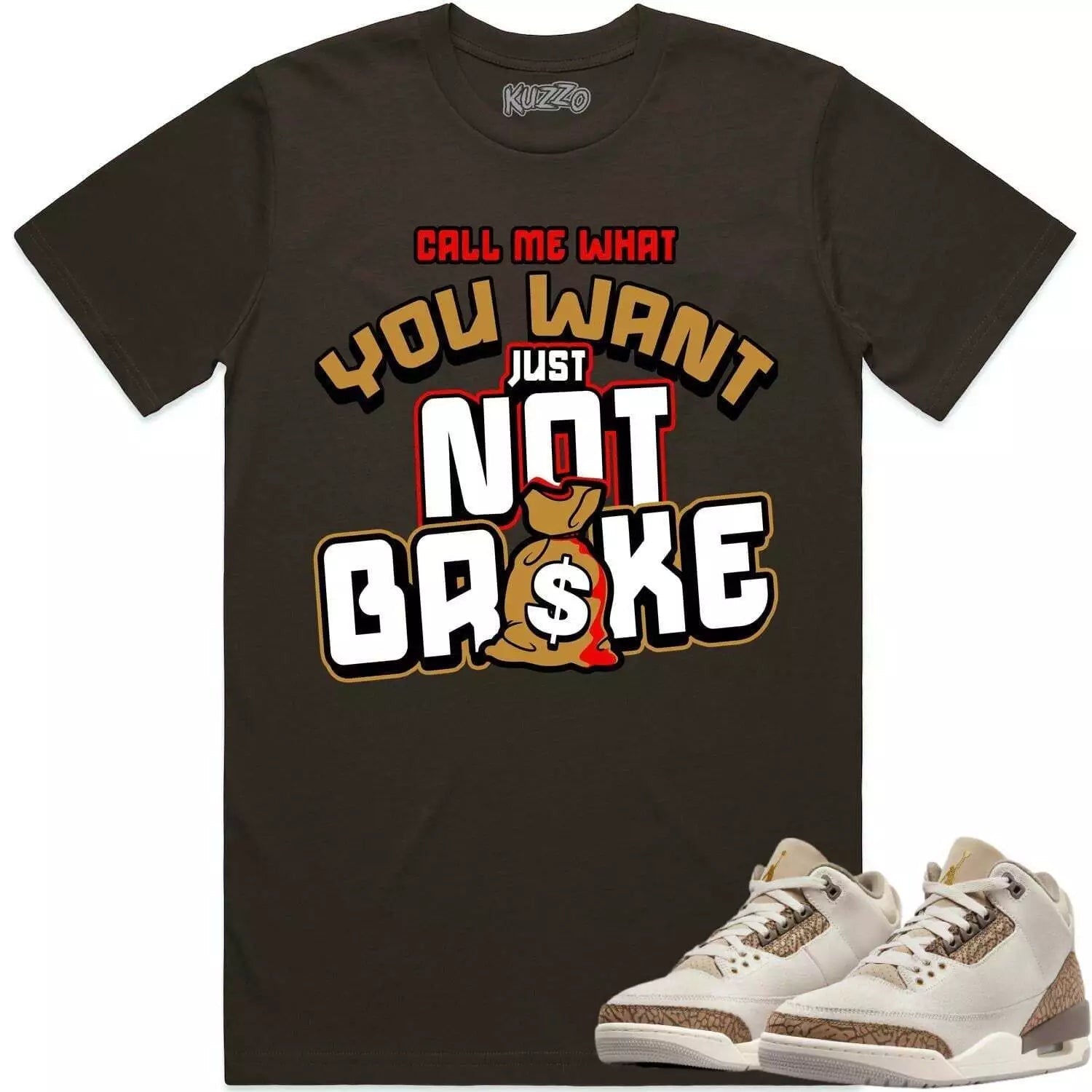 Move In Silence Shirt Made To Match Dunks High White Picante Red T-Shirt, Sneaker Match Tee