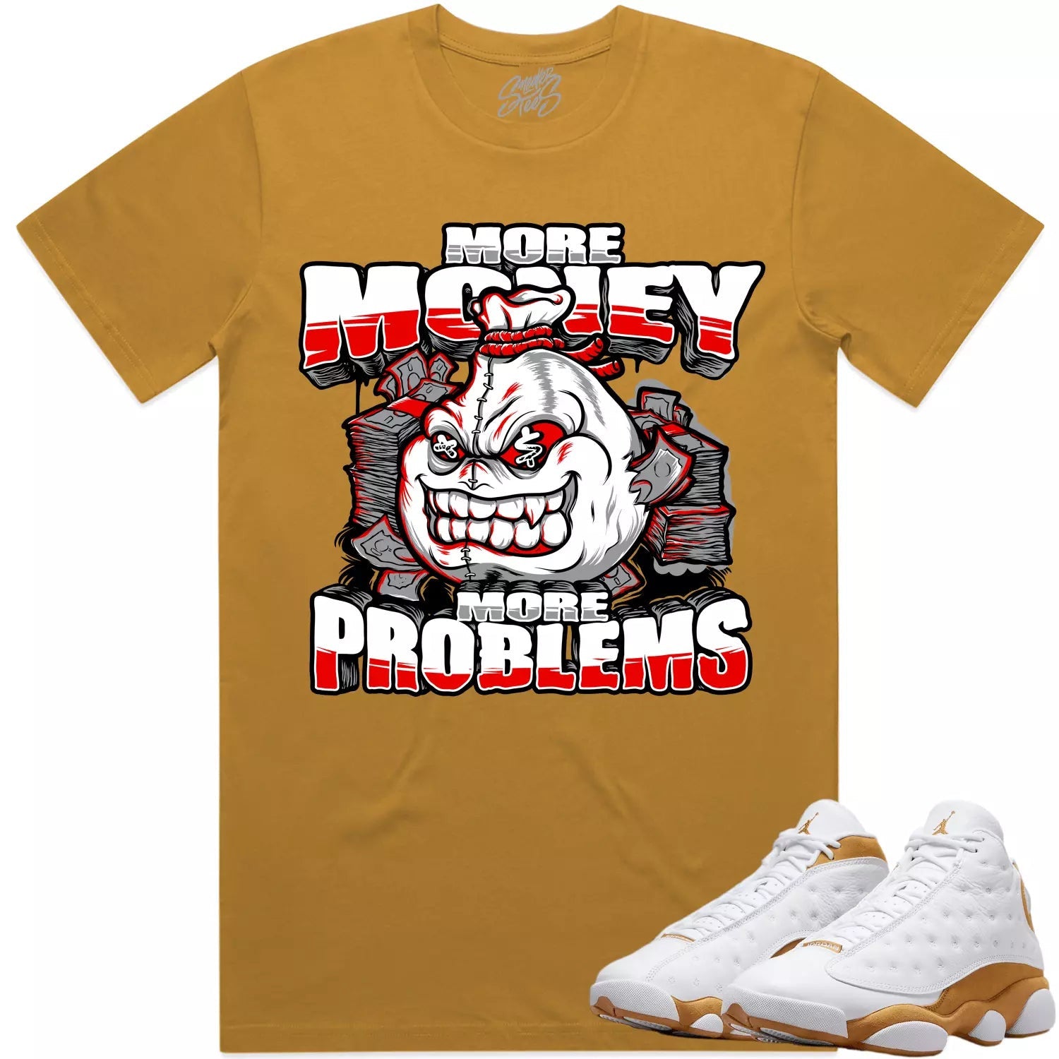 Never Bend Break Or Fold Shirt Made To Match Dunks High White Picante Red T-Shirt, Sneaker Match Tee