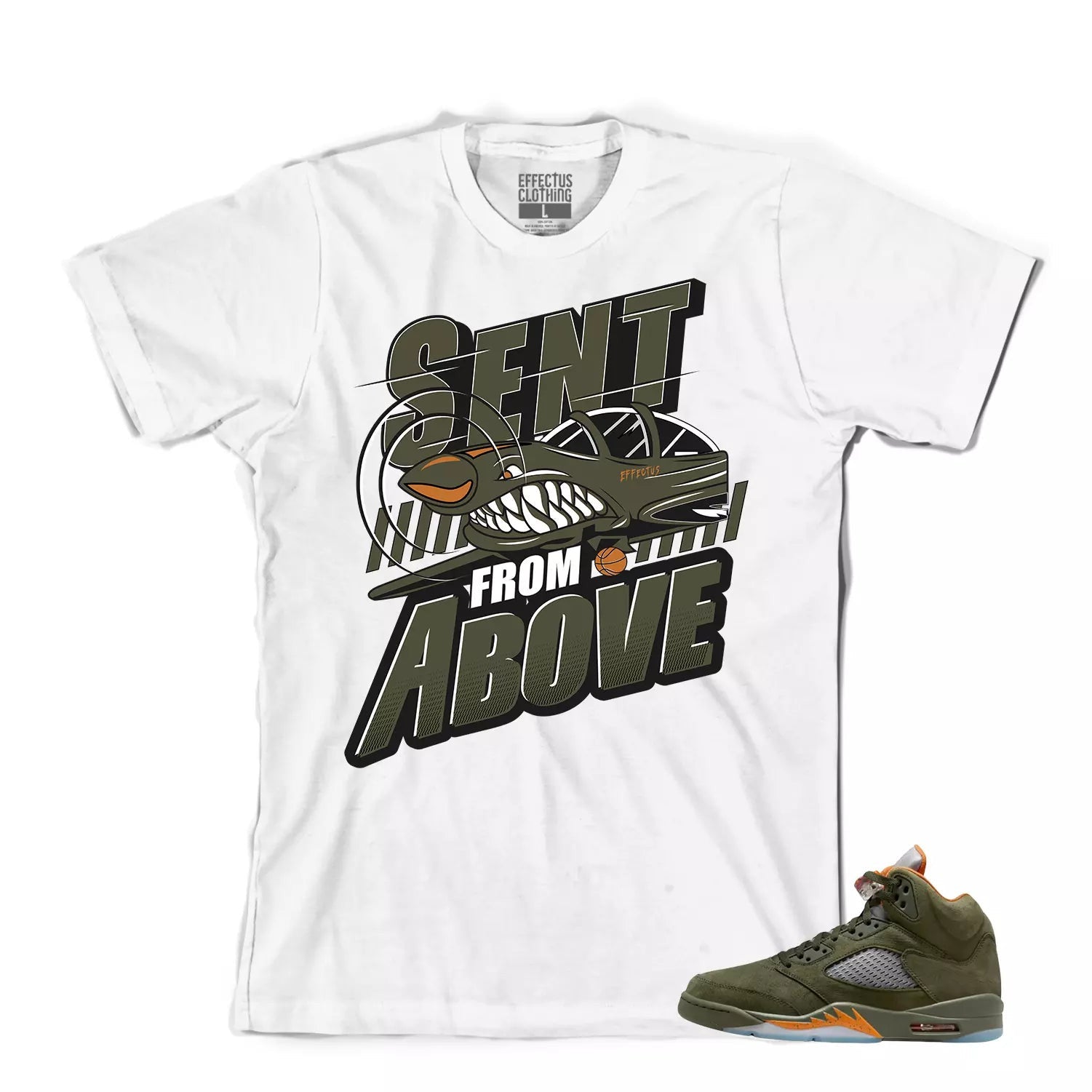 Hold My Own Sneaker Shirt Made To Match Dunks High White Picante Red T-Shirt, Sneaker Match Tee