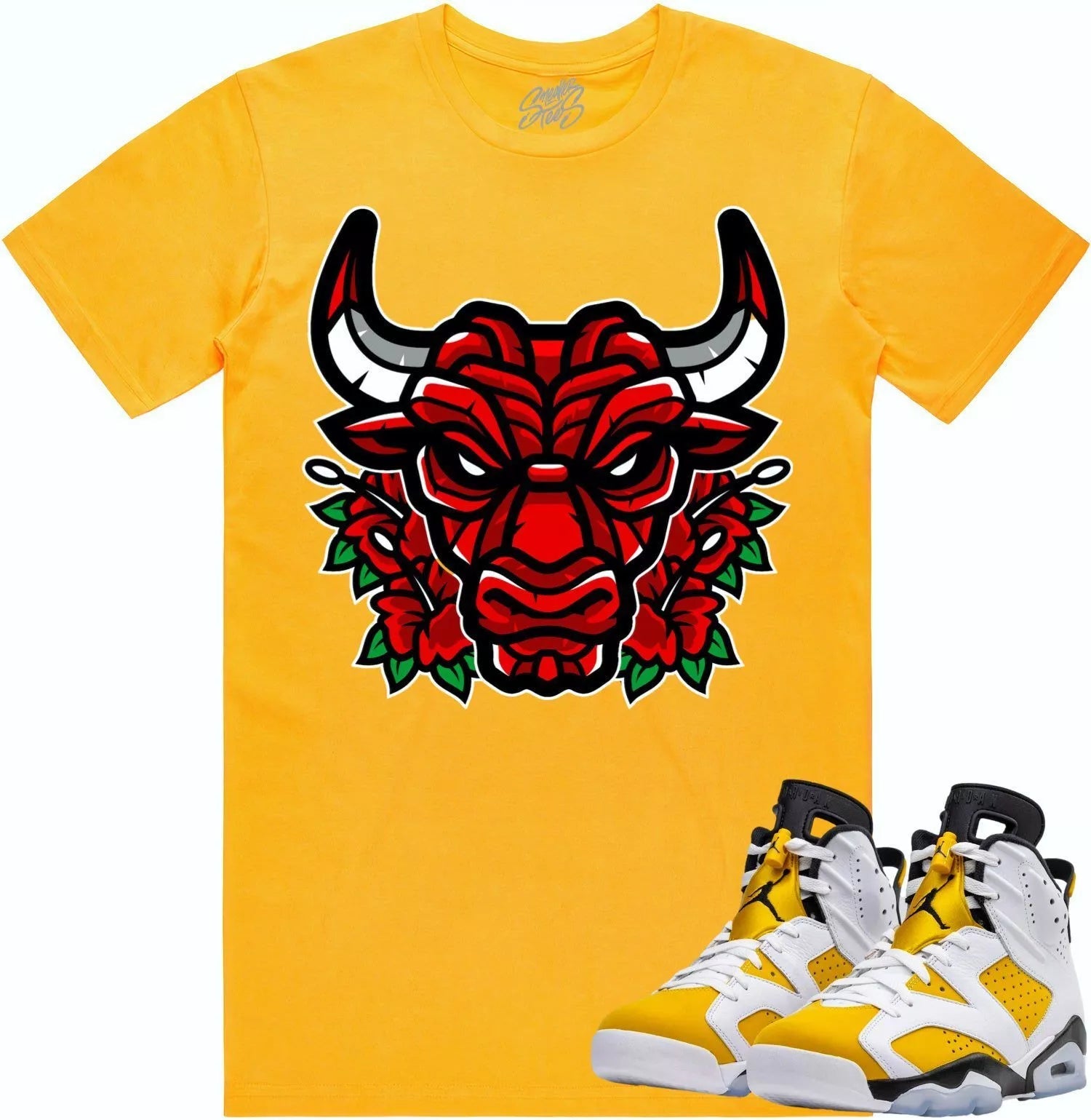Kick Game Crazy T-Shirt Match Jordan 4 Lightning T-Shirt, Sneaker Match Tee