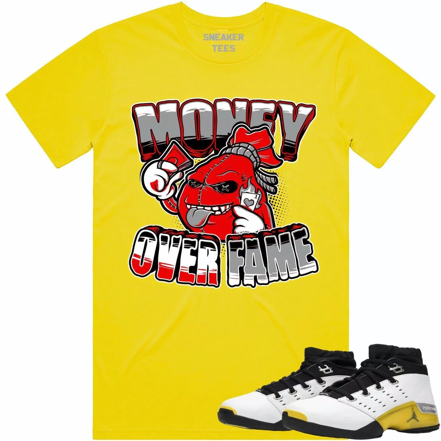 Kick Game Crazy T-Shirt Match Jordan 4 Lightning T-Shirt, Sneaker Match Tee