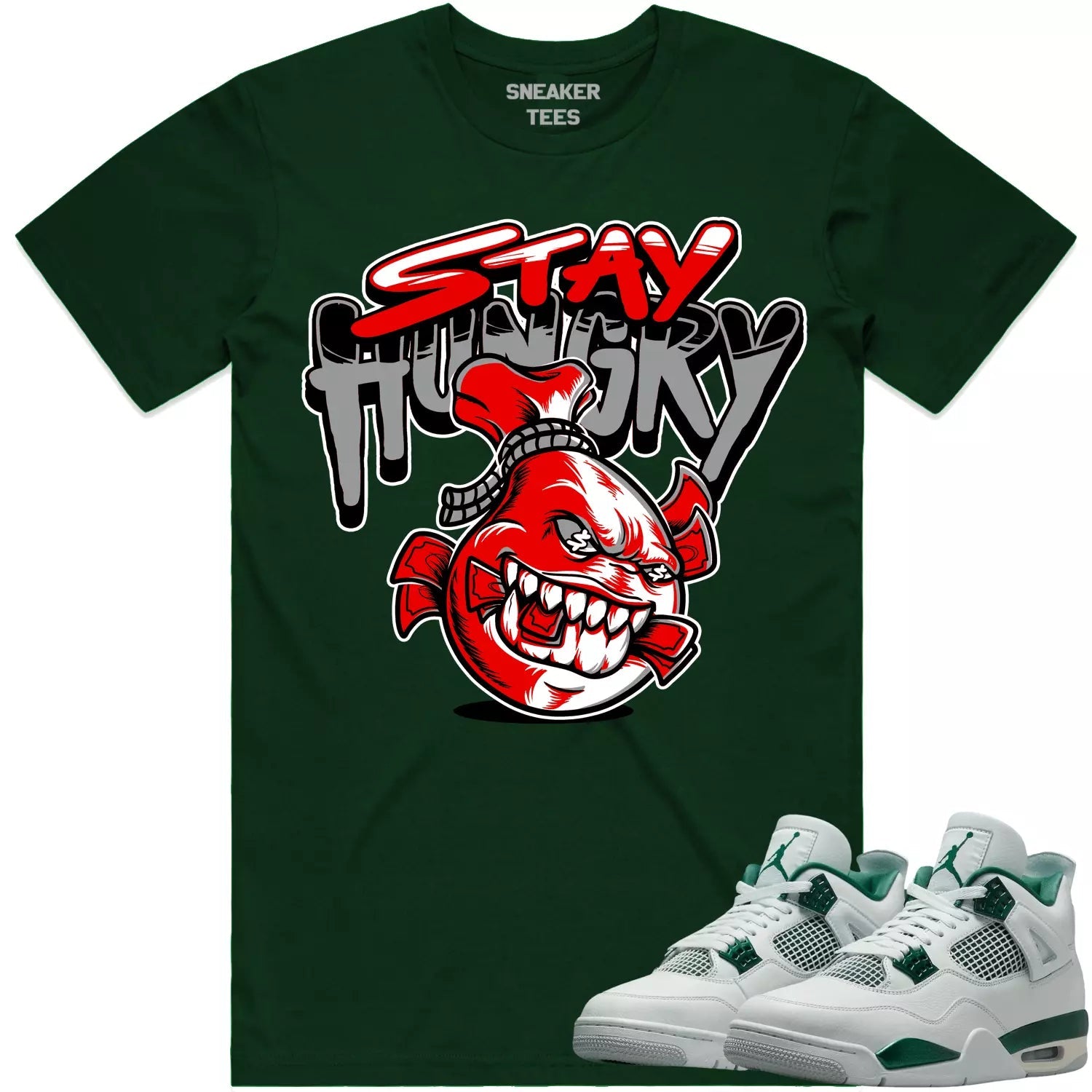 H Is For Hustle T-Shirt Match Jordan 4 Lightning T-Shirt, Sneaker Match Tee