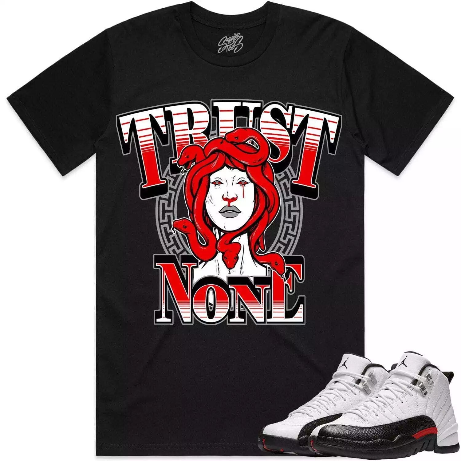 Only Bands Sneaker Shirt Made to Match Jordan 1s Low OG Voodoo T-Shirt, Sneaker Match Tee