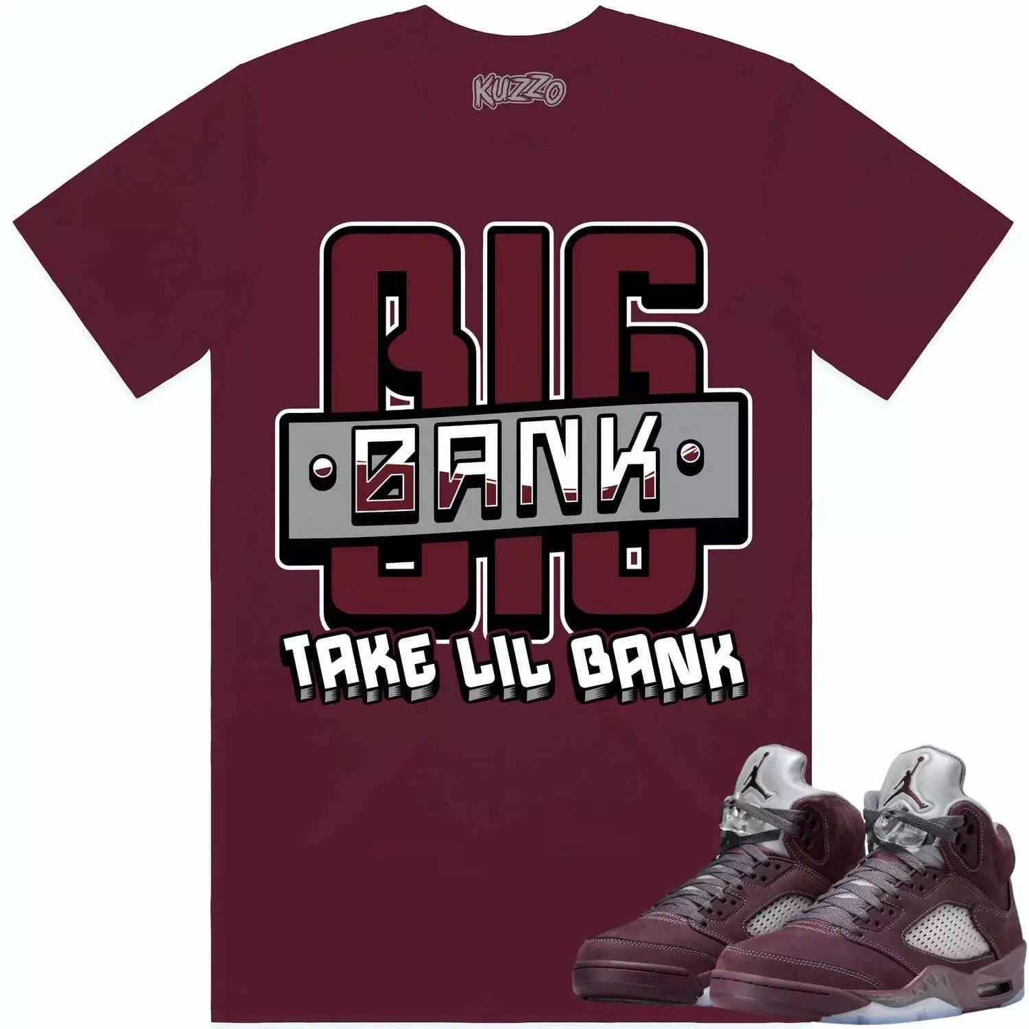 Hustle Sneaker Shirt Made To Match Jordan 5 Retro Alternate Grape T-Shirt, Sneaker Match Tee