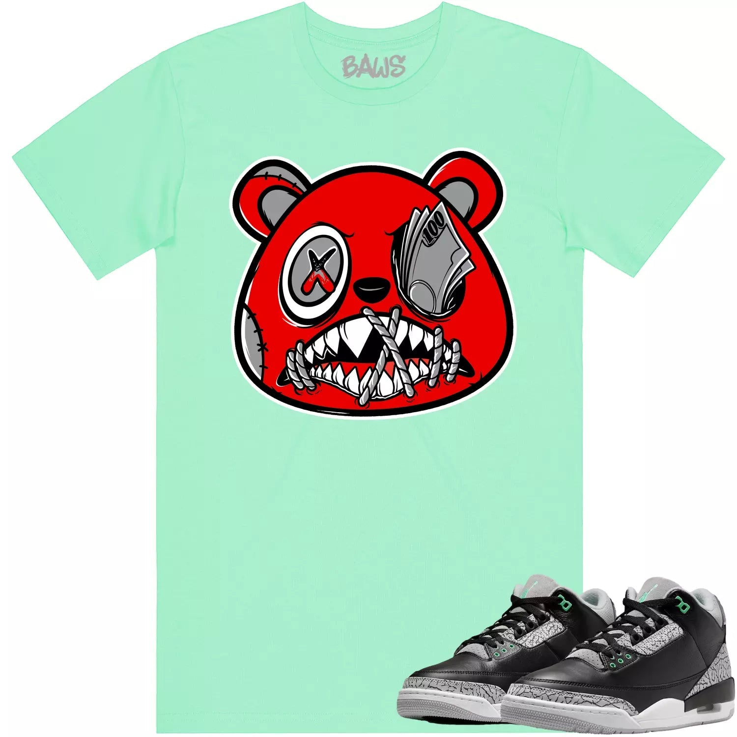 Shine Different Sneaker Shirt Made To Match Jordan 4 Retro T-Shirt, Sneaker Match Tee