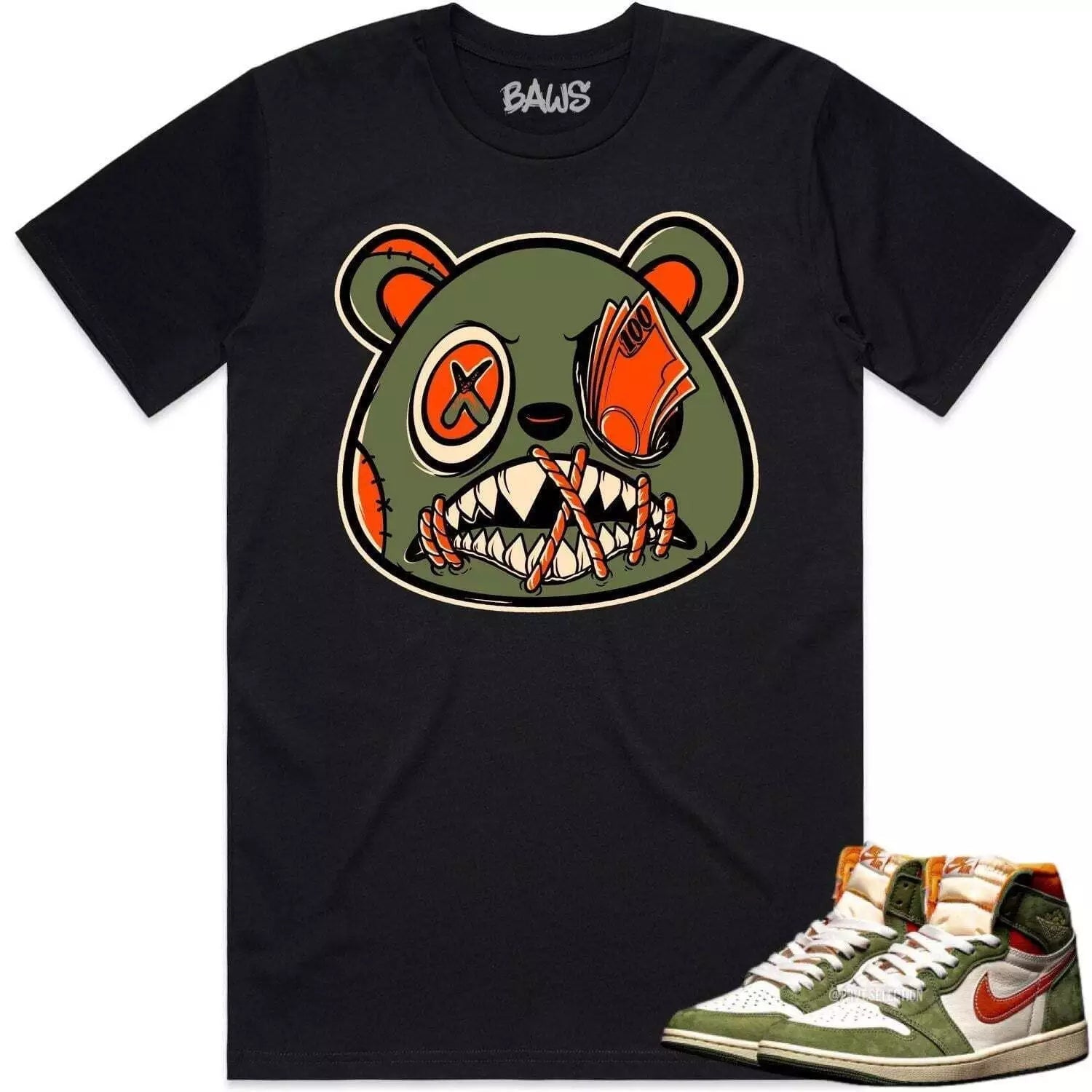 Rare Breed Sneaker Shirt Made To Match Jordan 1 Purple T-Shirt, Sneaker Match Tee