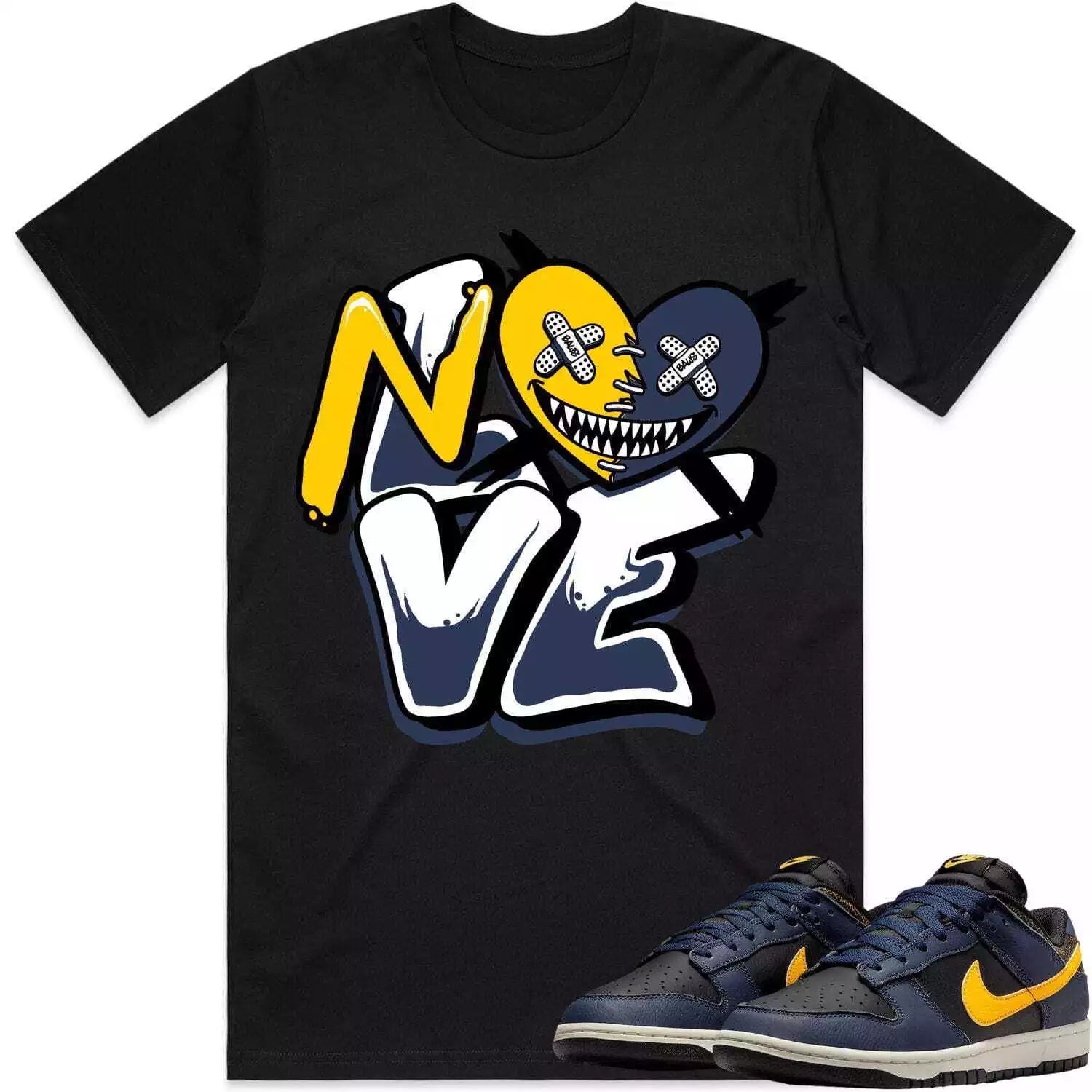 Box Label Brave Blue Shirt to Match Air Jordan 13 Brave Blue / DJ5982-400 T-Shirt, Sneaker Match Tee