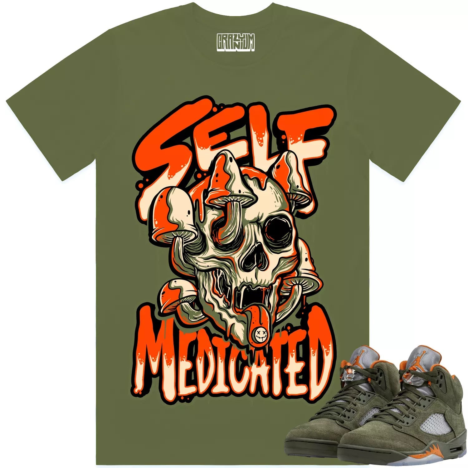 4 The Culture Sneaker Shirt to Match Jordan 4 Retro Red Thunder CT8527-016 T-Shirt, Sneaker Match Tee