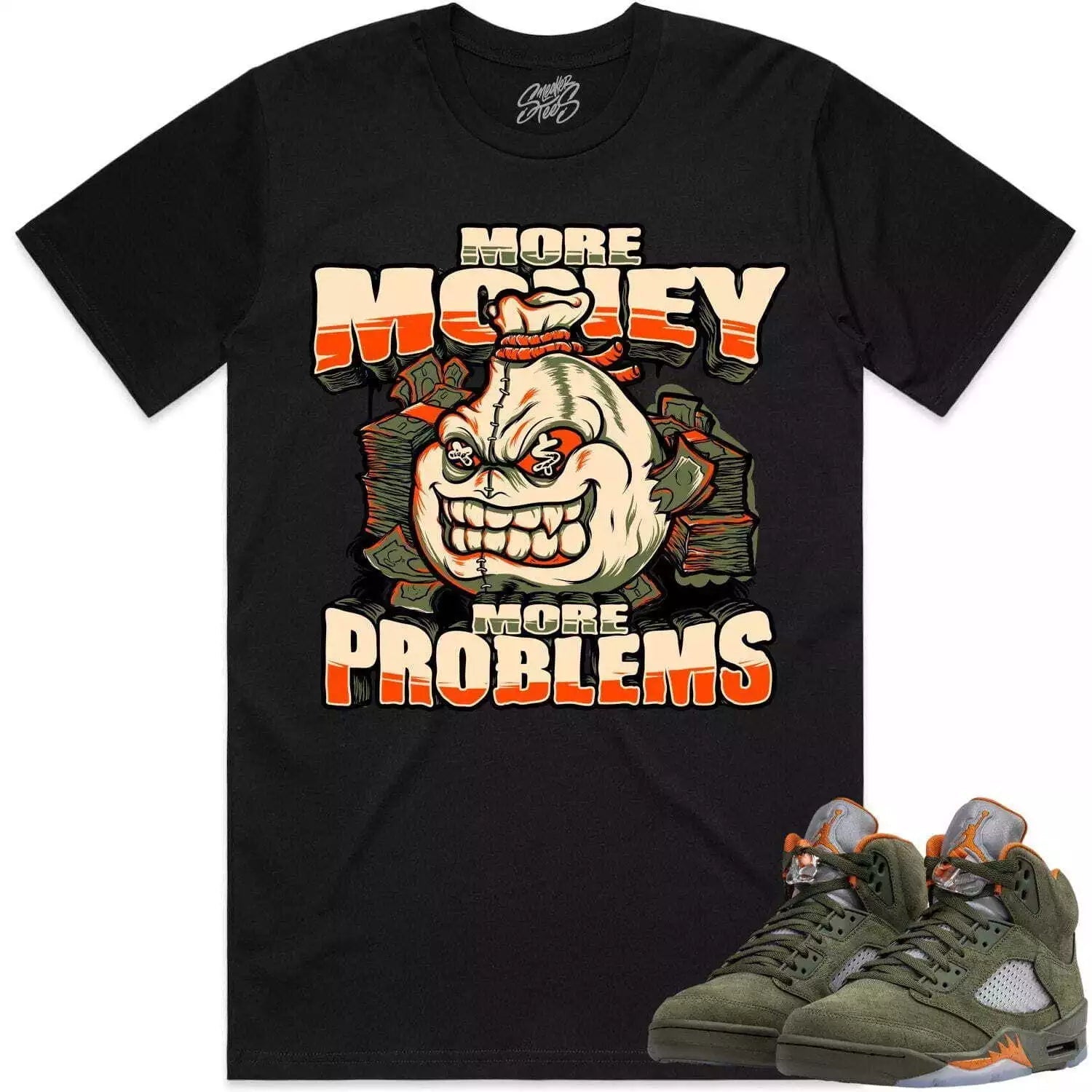 Next Level Shirt to Match ACG Air Mowabb Trails End Brown DC9554-201 / Black T-Shirt, Sneaker Match Tee