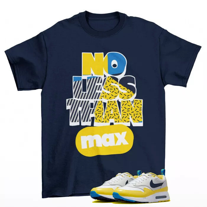 No Less Shirt to Match Air Max 90 Persian Violet DB0625-001 / Black T-Shirt, Sneaker Match Tee