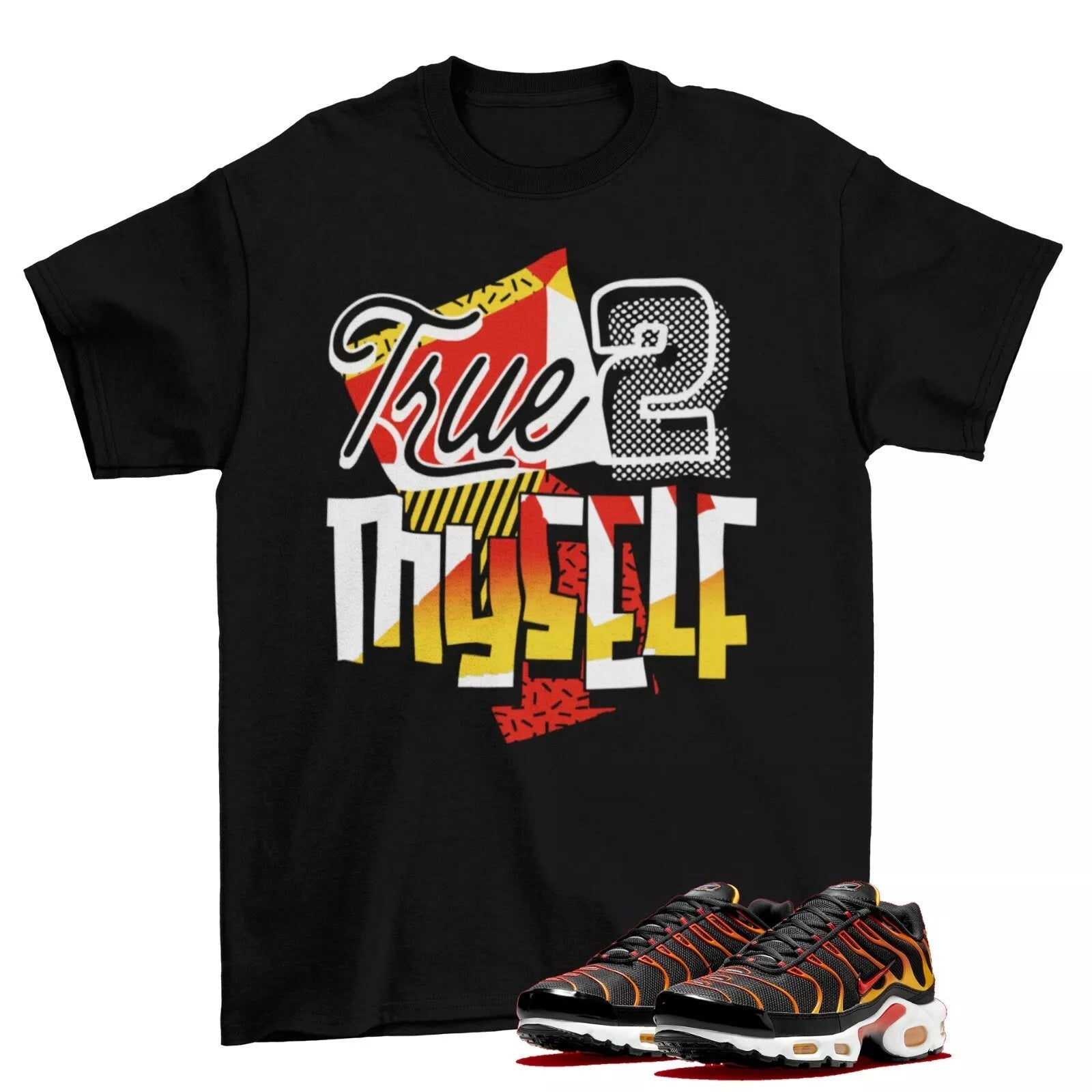 Spread Love Sneaker Shirt to Match Air Huarache OG Magenta / White T-Shirt, Sneaker Match Tee