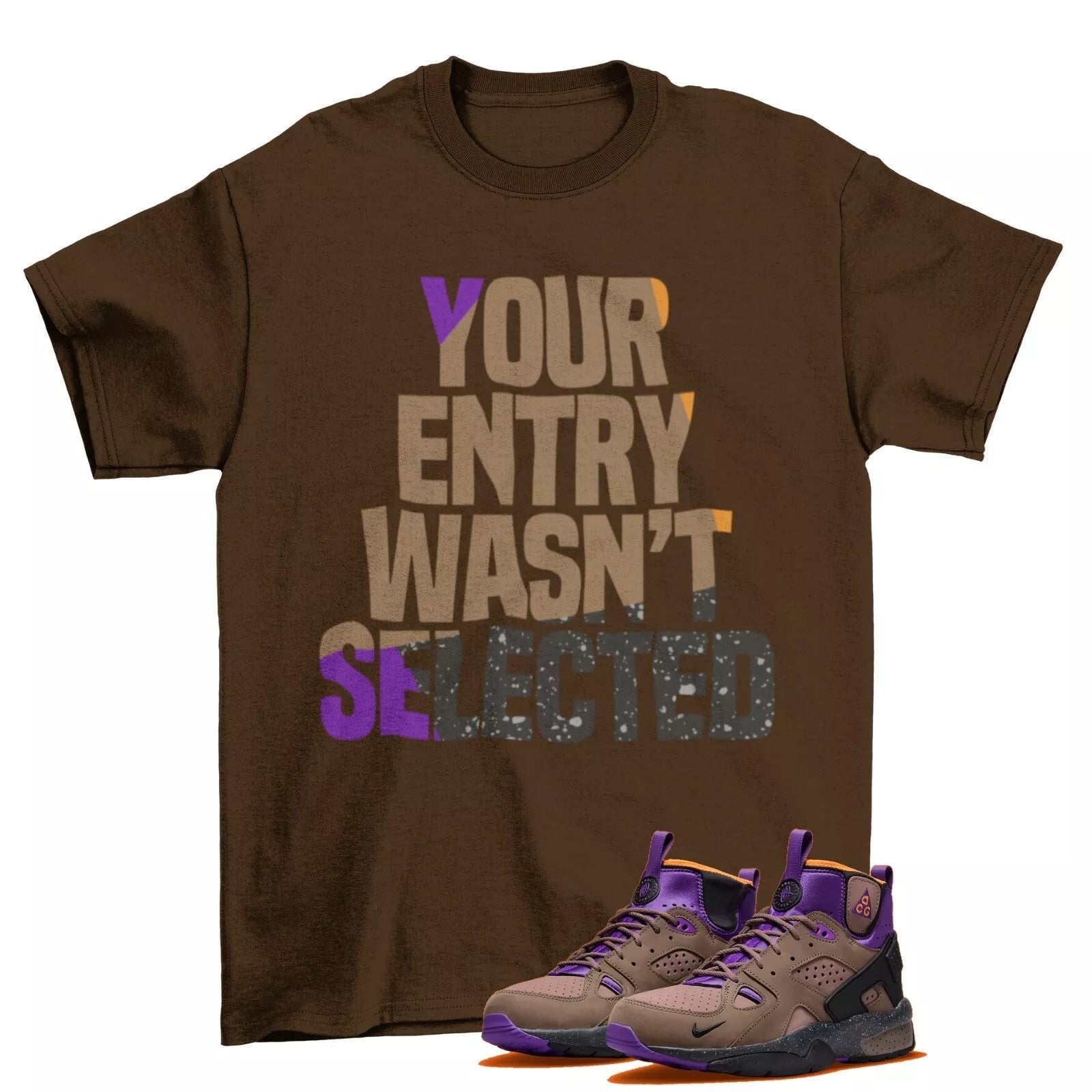 Proof Shirt Tan to Match Air Foamposite One Light Orewood Brown FD5855-002 T-Shirt, Sneaker Match Tee
