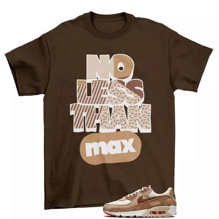 No Less Max Sneaker Shirt to Match Air Max 90 Pale Ivory Snakeskin DX9502-100 T-Shirt, Sneaker Match Tee