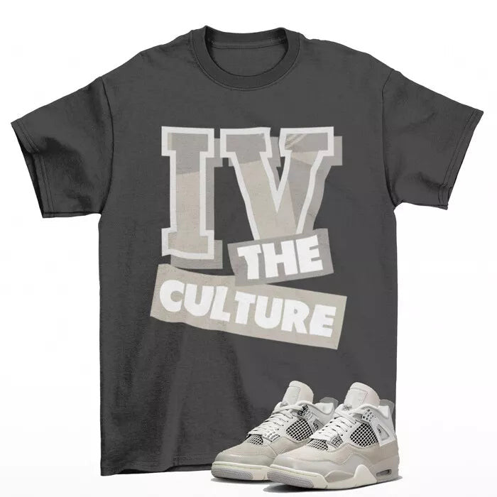 For The Culture Shirt to Match Jordan 4 Retro Frozen Moments AQ9129-001 T-Shirt, Sneaker Match Tee