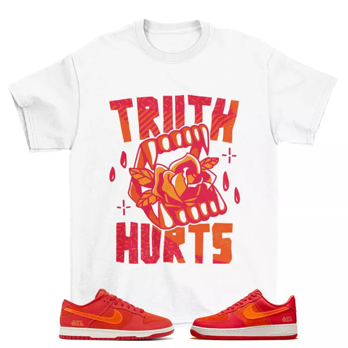 Truth ATL Shirt White to Match Dunk Low ATL/ AF1 Low FD0724-657 T-Shirt, Sneaker Match Tee