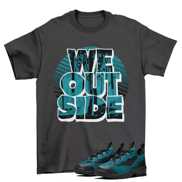 We Outside Sneaker Shirt to Match ACG Air Mada Low Ash Green / DM3004-001 T-Shirt, Sneaker Match Tee