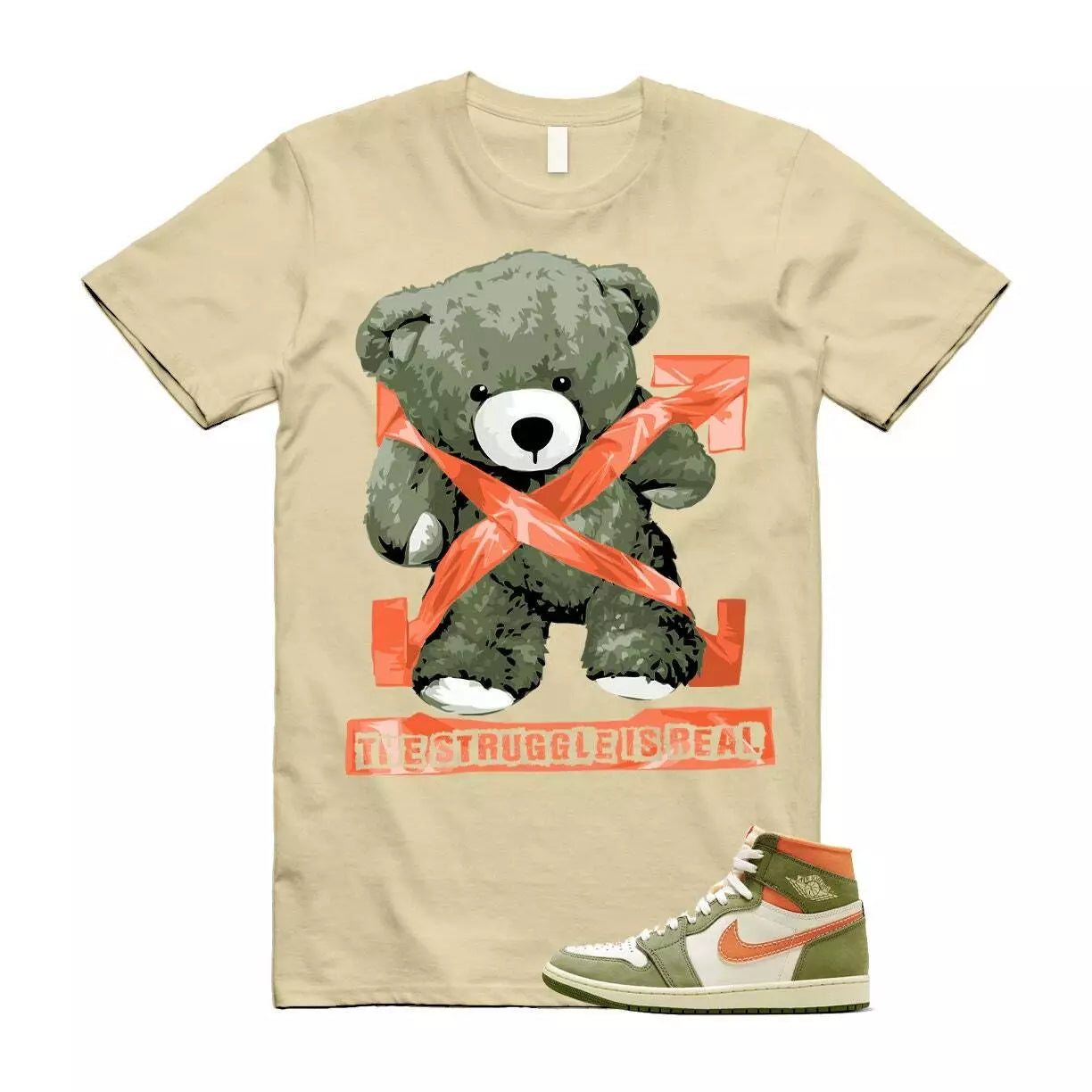 Craft Celadon 1 Sky J Olive Bright Mandarin Coconut Milk T Shirt Match STRUG T-Shirt, Sneaker Match Tee