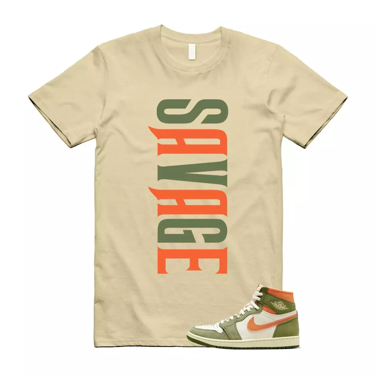 Craft Celadon 1 Sky J Olive Bright Mandarin Coconut Milk T Shirt Match VERTSAV T-Shirt, Sneaker Match Tee