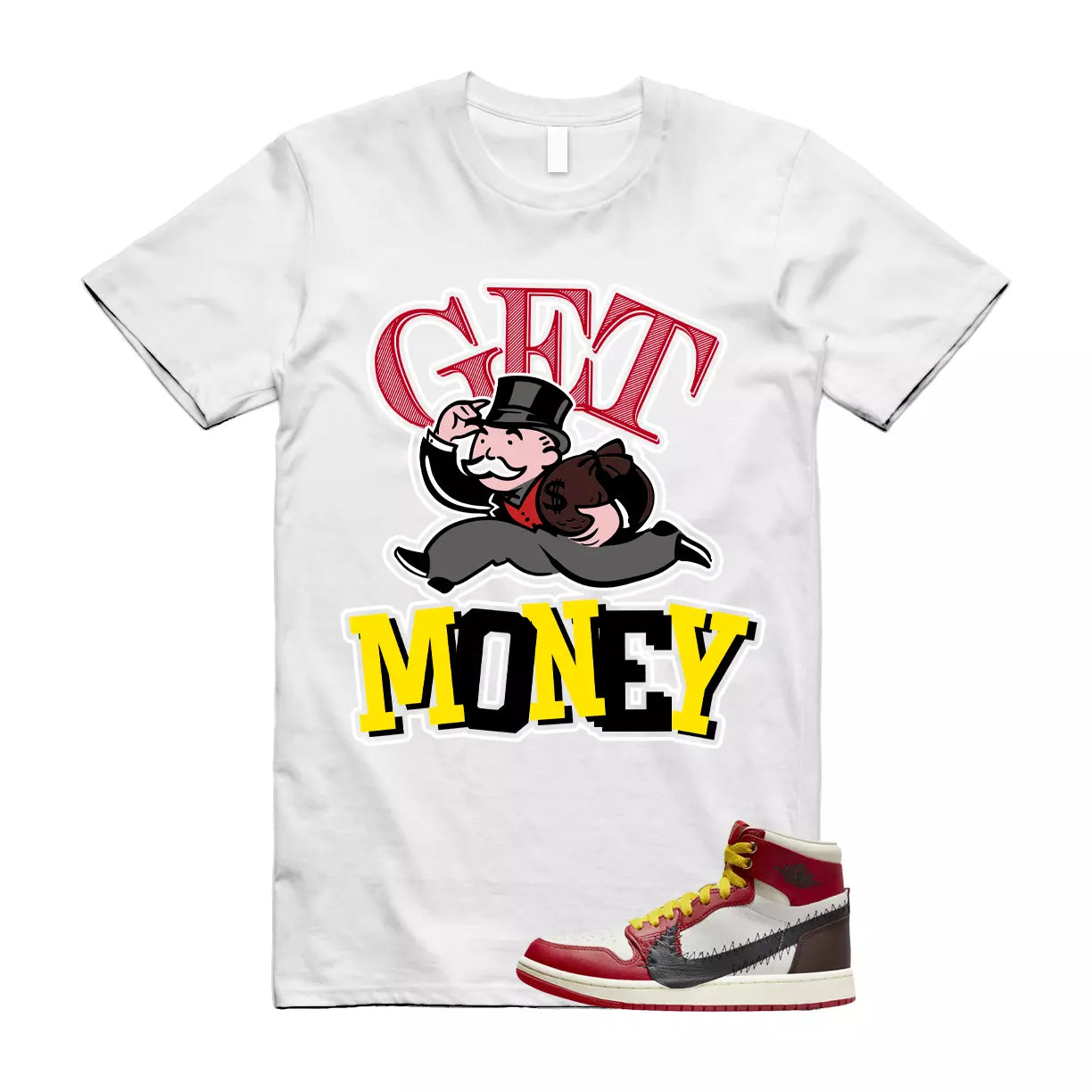 GM T Shirt to match 1 High Zoom Air CMFT 2 Teyana Taylor Rose Harlem WMNS T-Shirt, Sneaker Match Tee