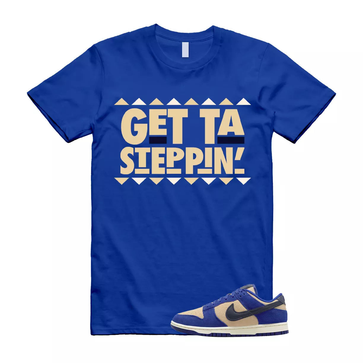 GET T Shirt to match Dunk Low LX Royal Blue Suede WMNS Midnight Navy Obsidian T-Shirt, Sneaker Match Tee