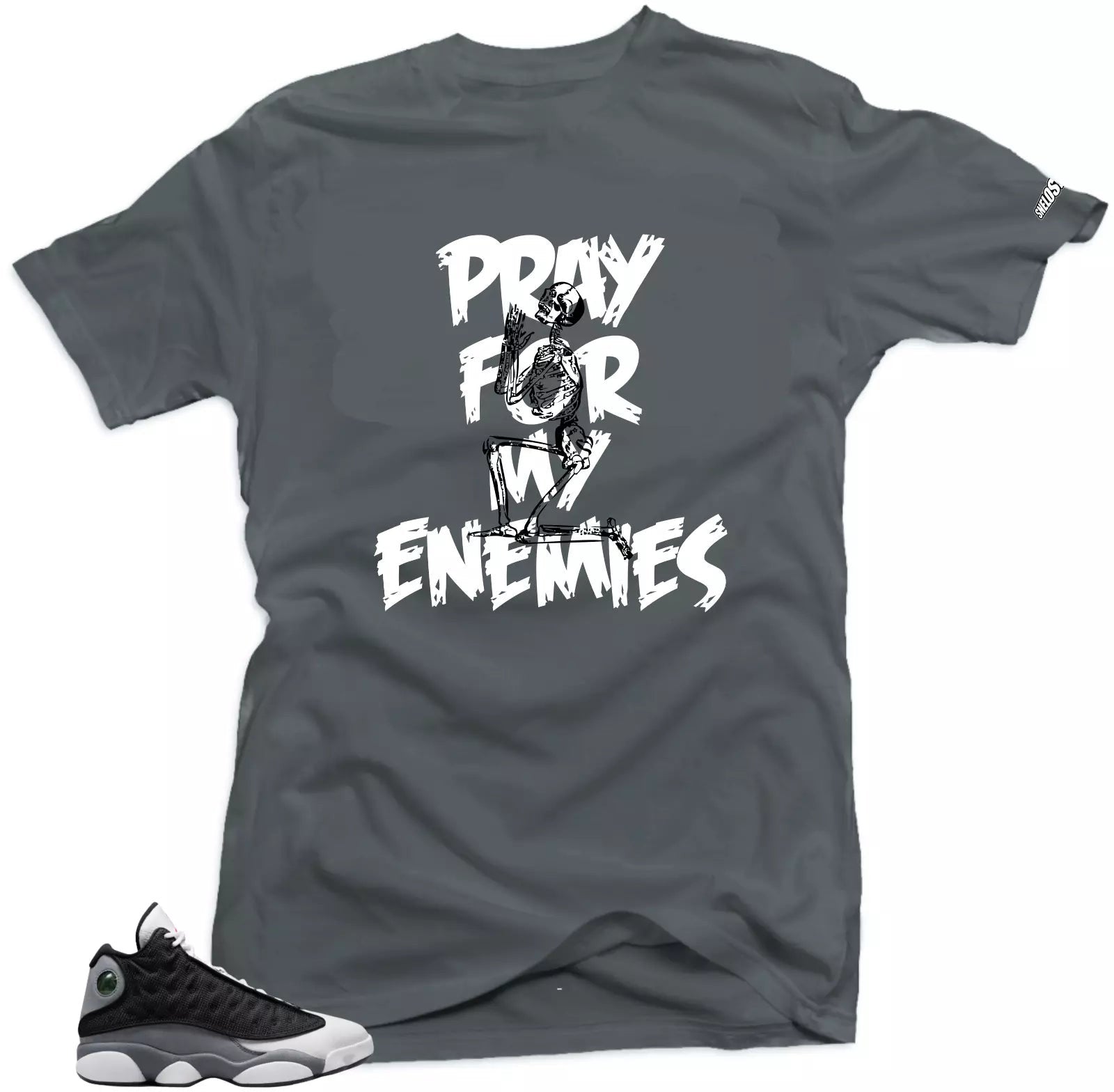 Shirt To Match Jordan 13 Retro Black Flint Enemies Sneaker tee T-Shirt, Sneaker Match Tee