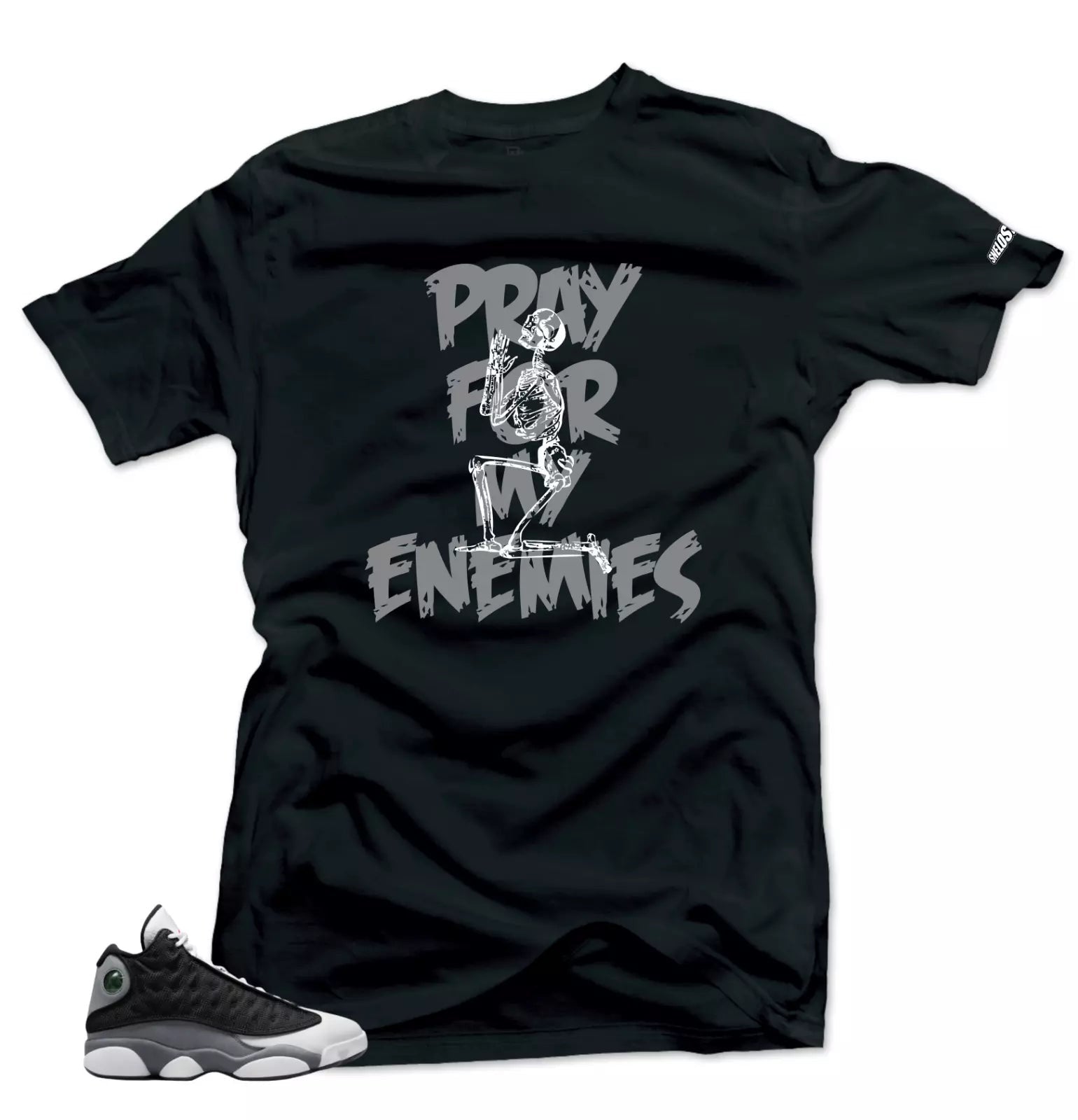 Shirt To Match Jordan 13 Retro Black Flint Enemies Sneaker tee T-Shirt, Sneaker Match Tee