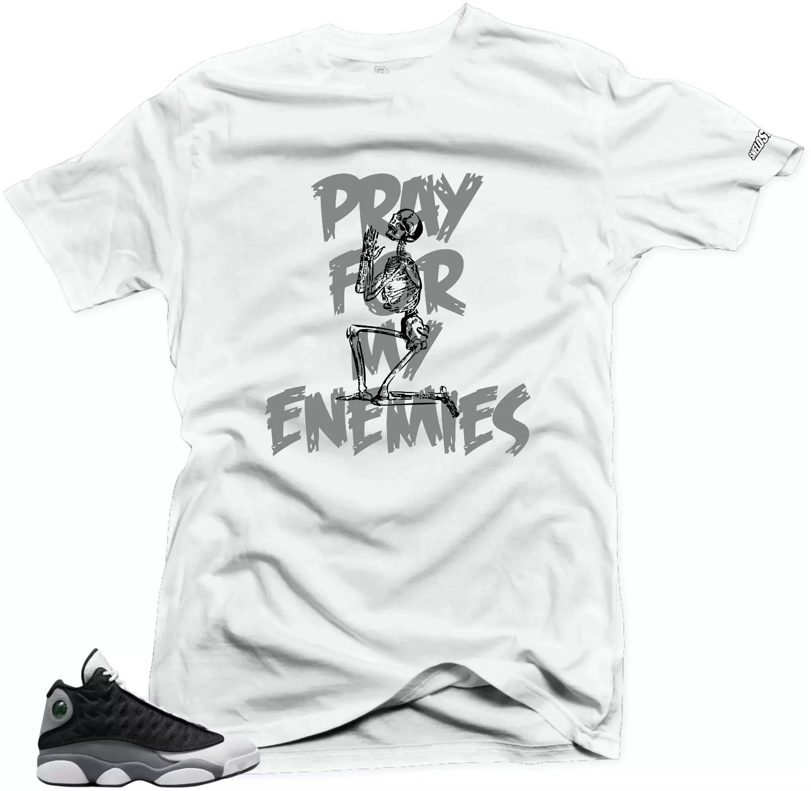 Shirt To Match Jordan 13 Retro Black Flint Enemies Sneaker tee T-Shirt, Sneaker Match Tee