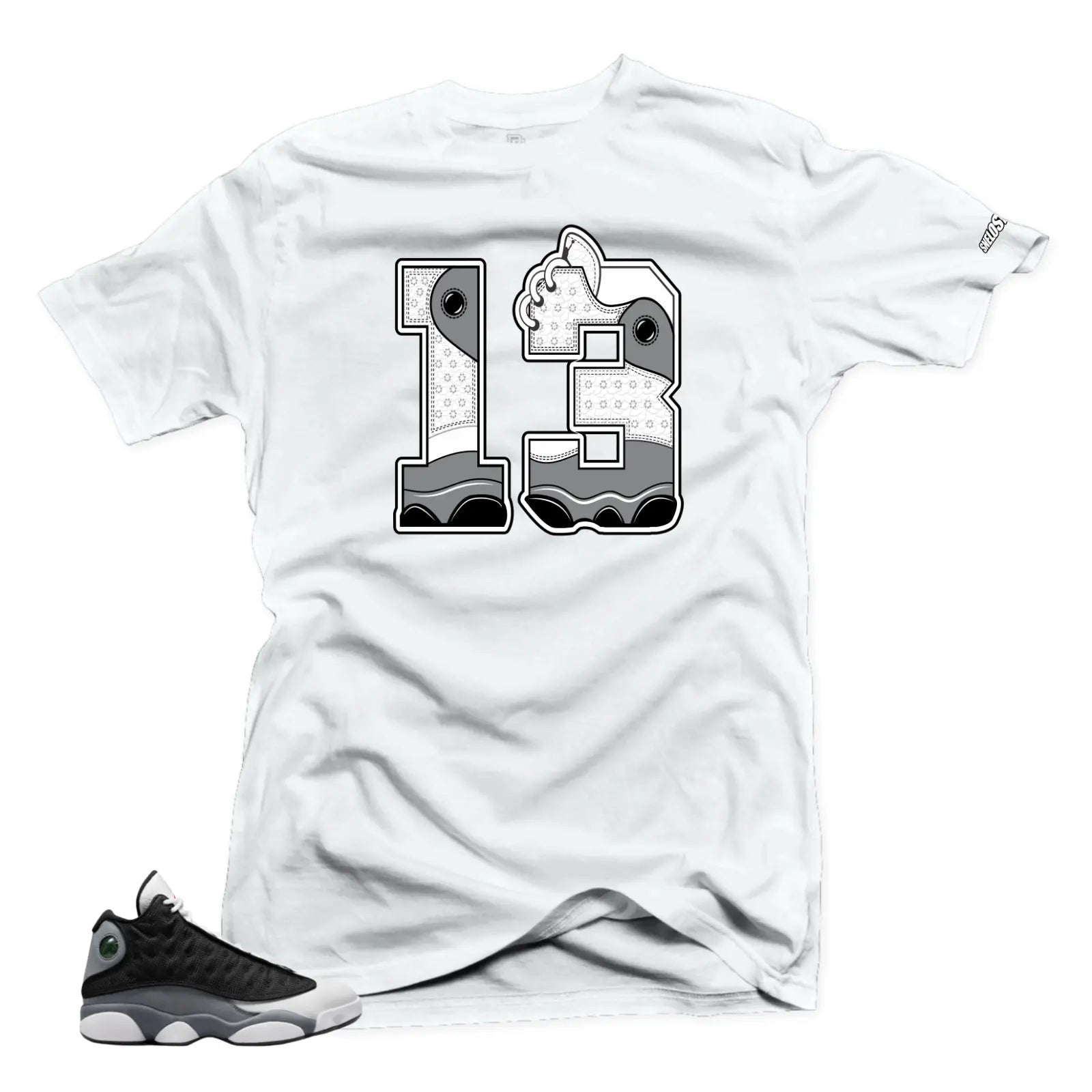 Shirt To Match Jordan 13 Retro Black Flint 13 Sneaker tee T-Shirt, Sneaker Match Tee