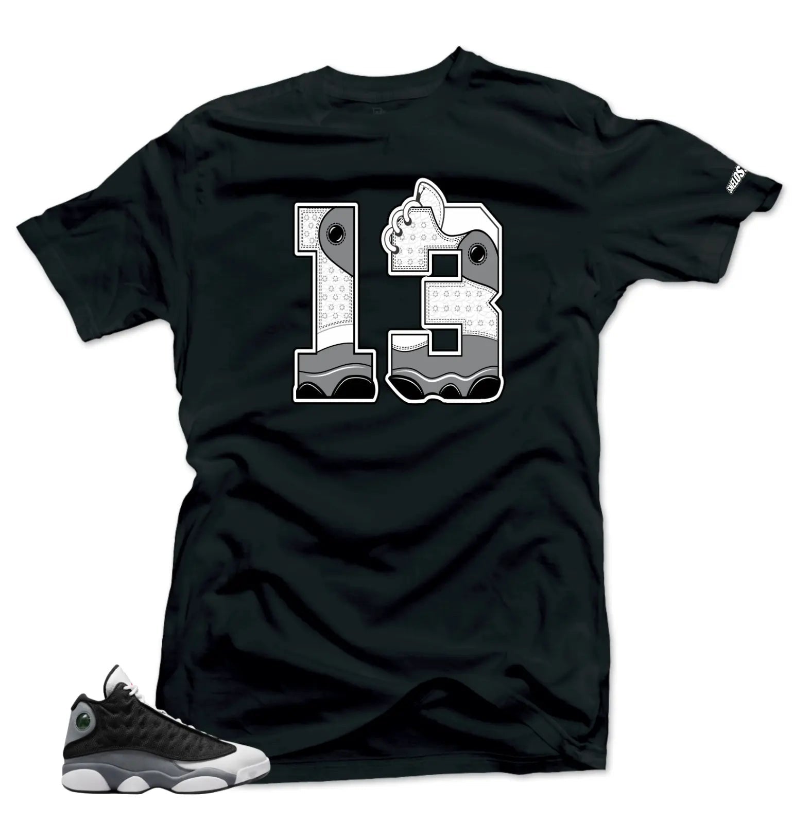 Shirt To Match Jordan 13 Retro Black Flint 13 Sneaker tee T-Shirt, Sneaker Match Tee