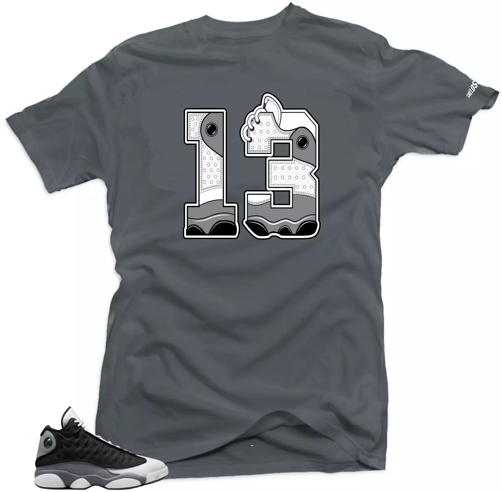 Shirt To Match Jordan 13 Retro Black Flint 13 Sneaker tee T-Shirt, Sneaker Match Tee