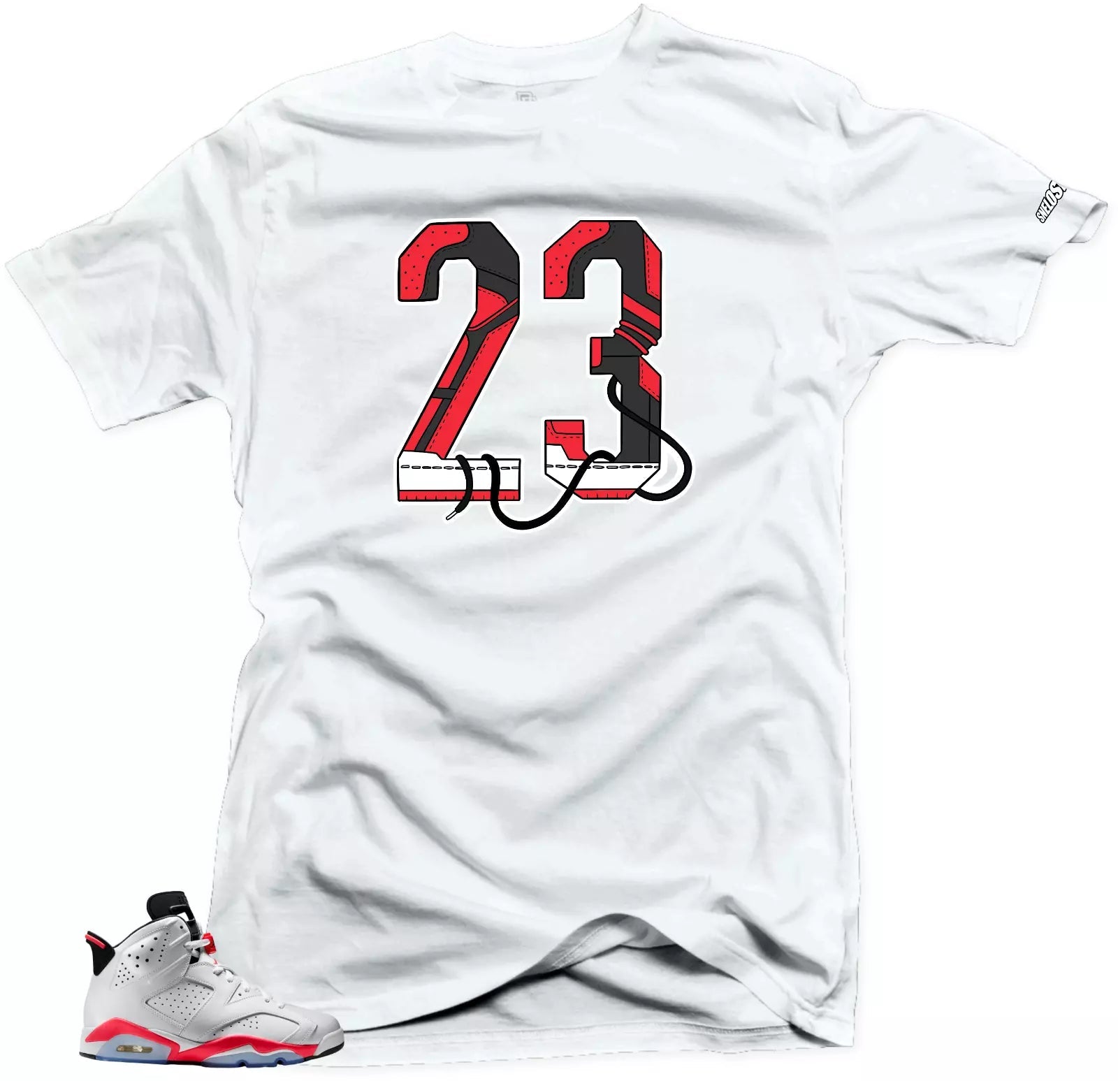 Shirt To match Air Jordan Retro 7 Infrared 23 Sneaker Tees T-Shirt, Sneaker Match Tee