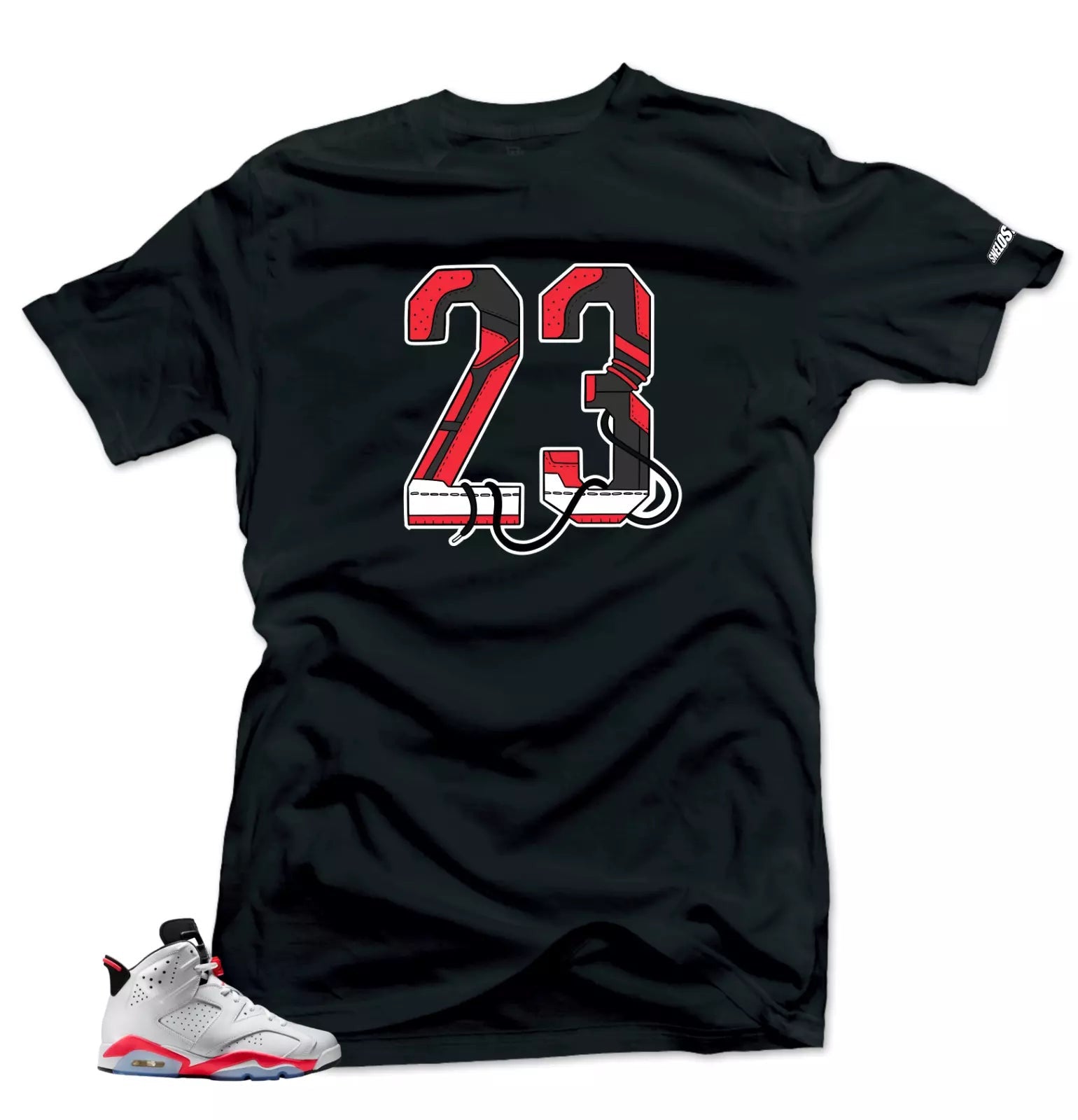 Shirt To match Air Jordan Retro 7 Infrared 23 Sneaker Tees T-Shirt, Sneaker Match Tee