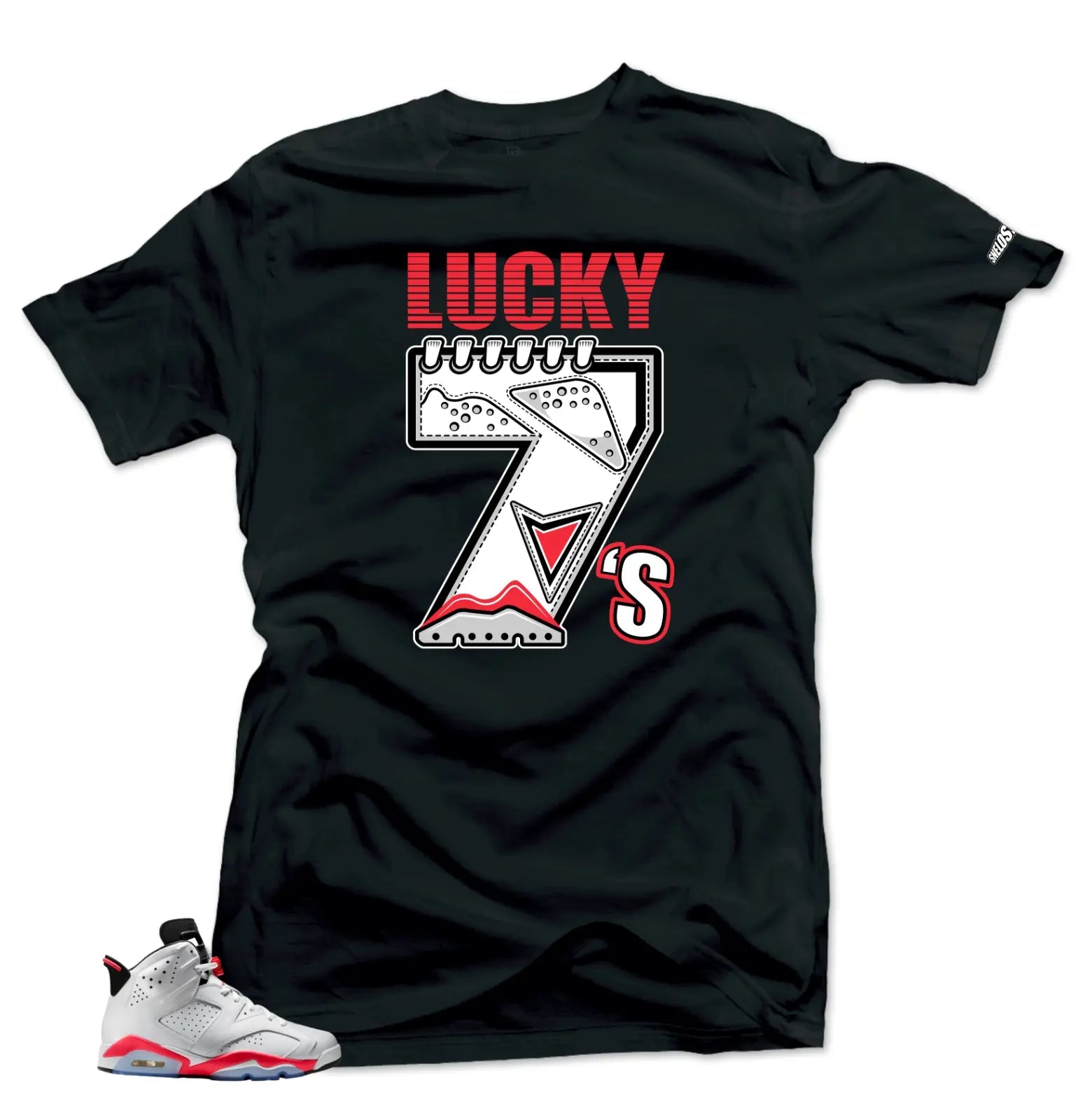 Shirt To match Air Jordan Retro 7 Infrared 7s Sneaker Tees T-Shirt, Sneaker Match Tee
