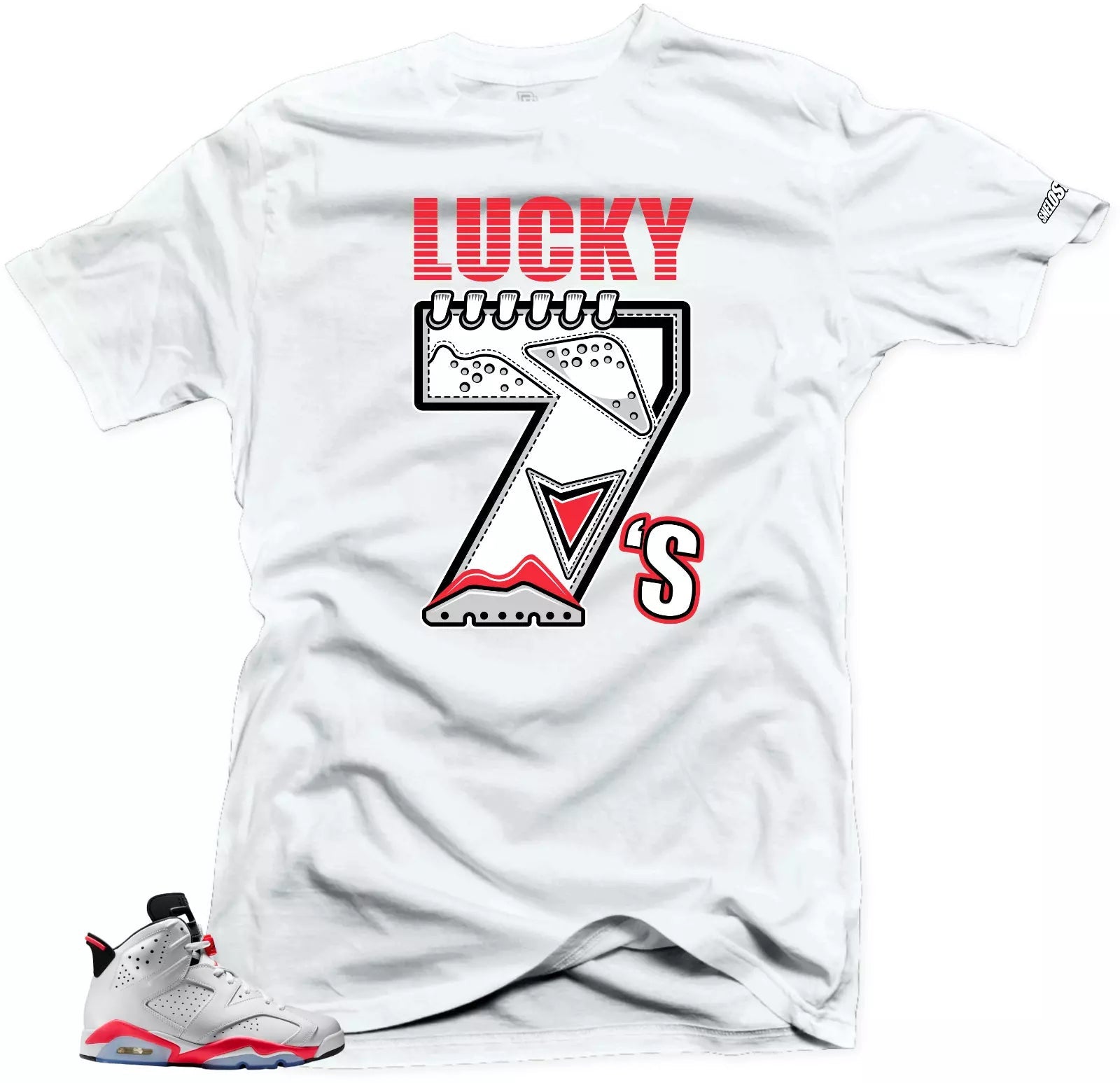 Shirt To match Air Jordan Retro 7 Infrared 7s Sneaker Tees T-Shirt, Sneaker Match Tee